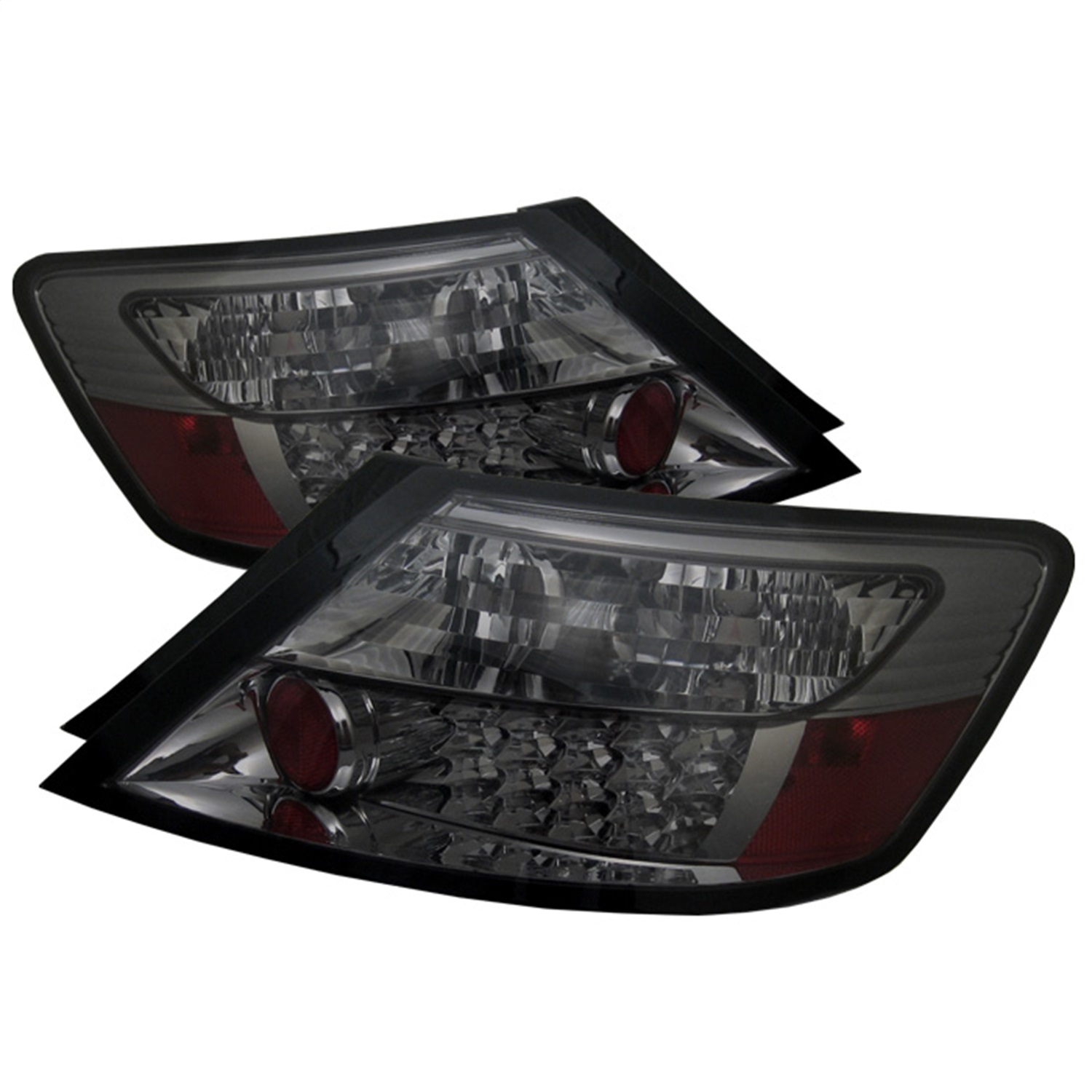 Spyder 5004536 - Honda Civic 06-08 2Dr LED Tail Lights Smoke ALT-YD-HC06-2D-LED-SM