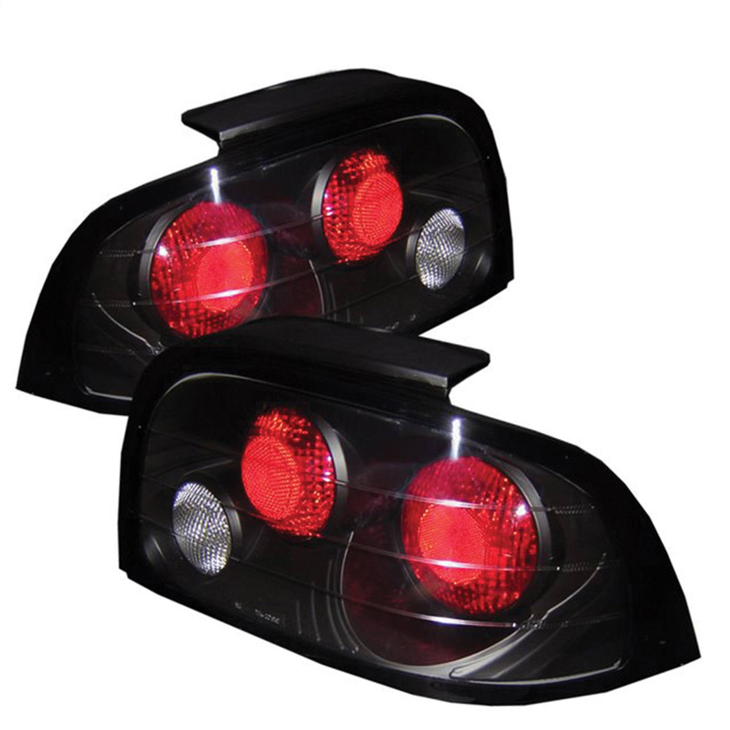 Spyder 5003621 - Ford Mustang 96-98 Euro Style Tail Lights Black ALT-YD-FM96-BK Spyder 5003621 - Ford Mustang 96-98 Euro Style Tail Lights Black ALT-YD-FM96-BK