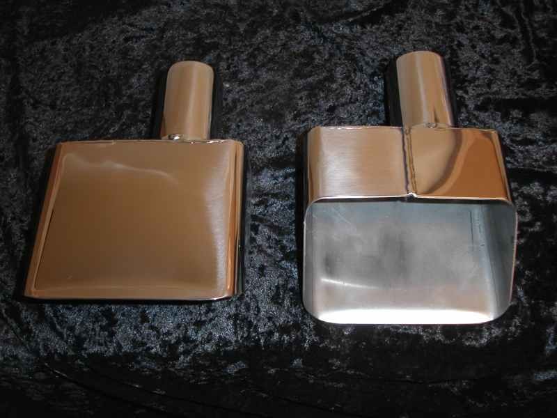 Stainless Works 7010250CV - 70-72 Corvette Factory Style Exhaust Tips Stainless Works 7010250CV - 70-72 Corvette Factory Style Exhaust Tips
