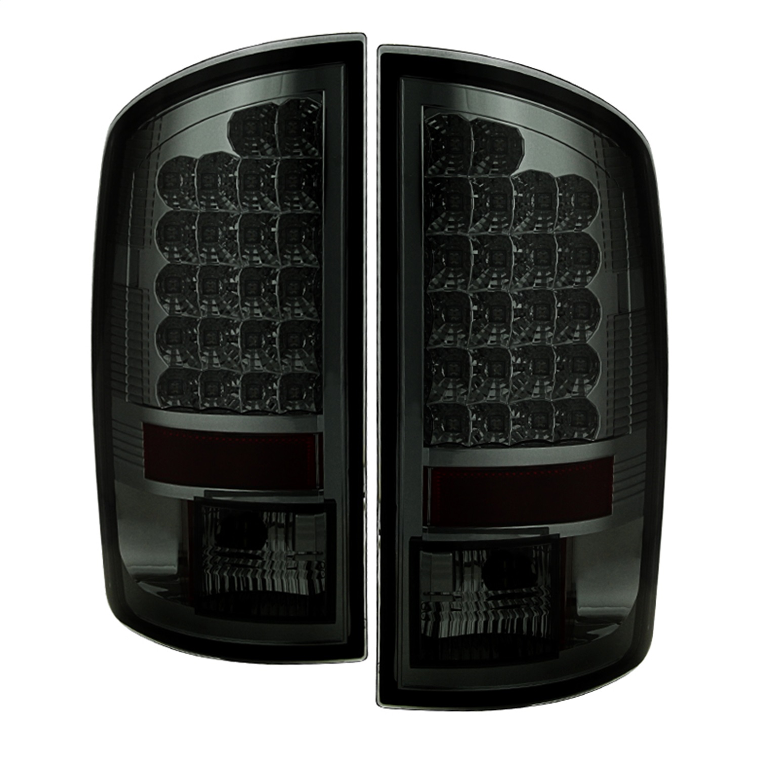 Spyder 5002594 - Dodge Ram 02-06 1500/Ram 2500/3500 03-06 LED Style Tail Lights Smoke ALT-YD-DRAM02-LED-SM