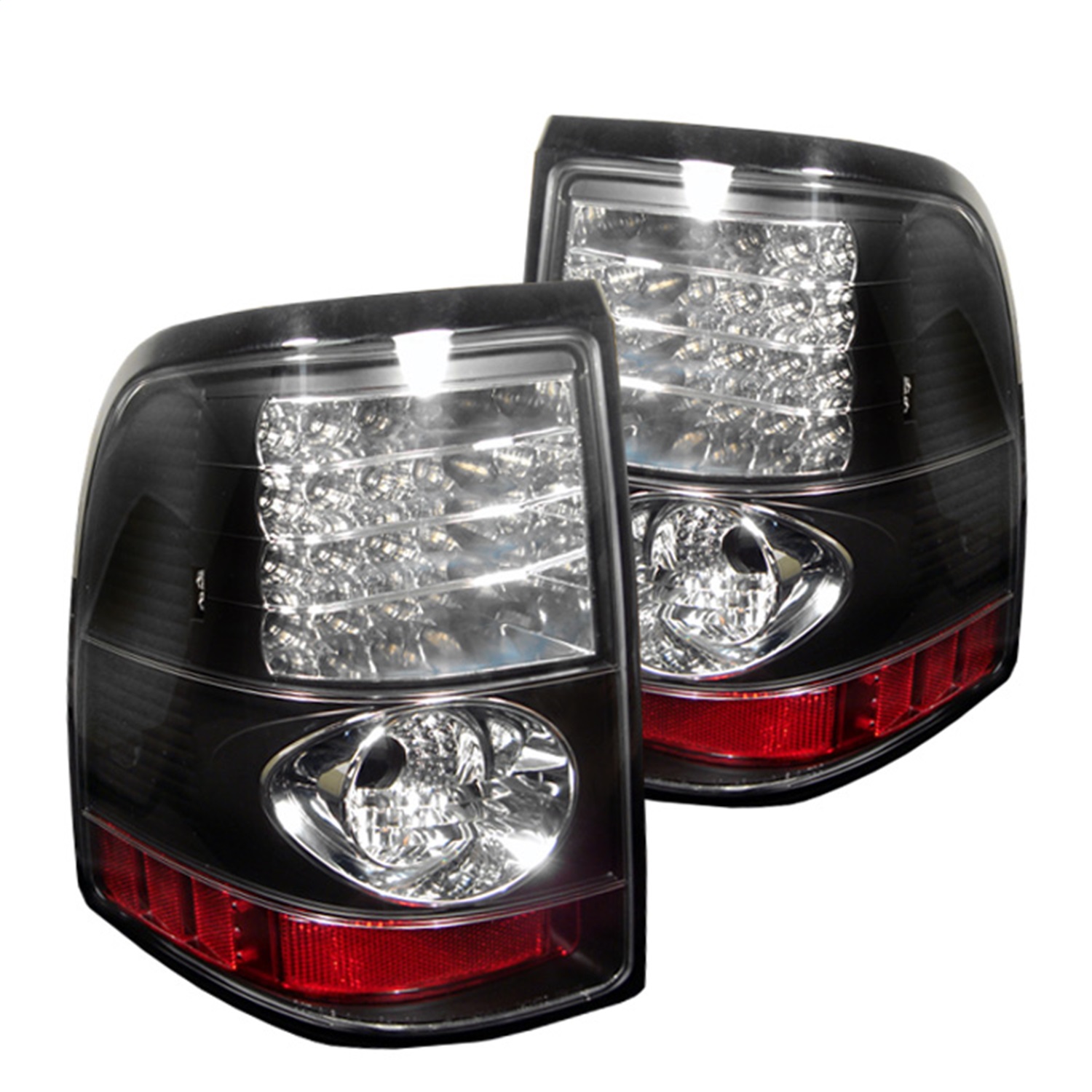 Spyder 5002952 - Ford Explorer 4Dr (Except Sport Trac)02-05 LED Tail Lights Black ALT-YD-FEXP02-LED-BK