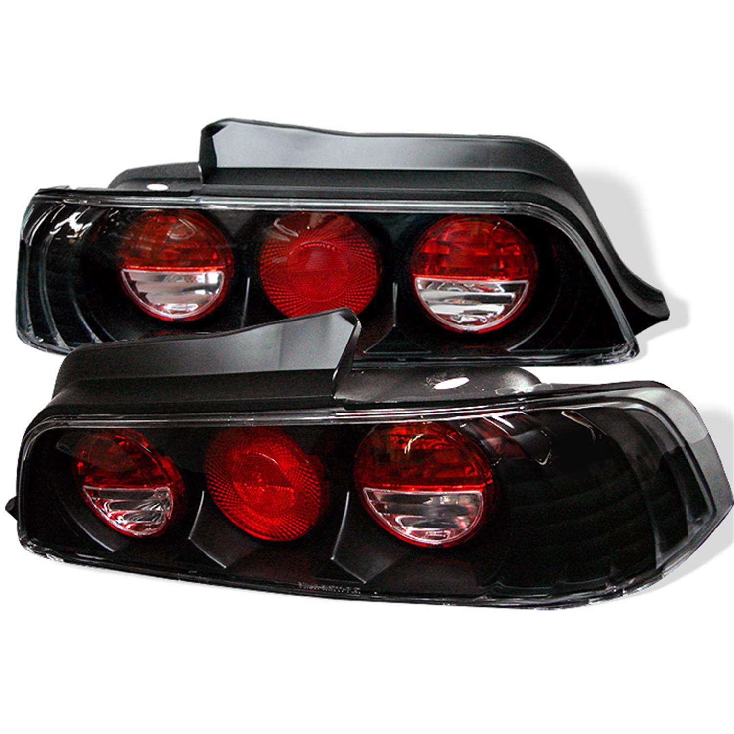 Spyder 5005274 - Honda Prelude 97-01 Euro Style Tail Lights Black ALT-YD-HP97-BK