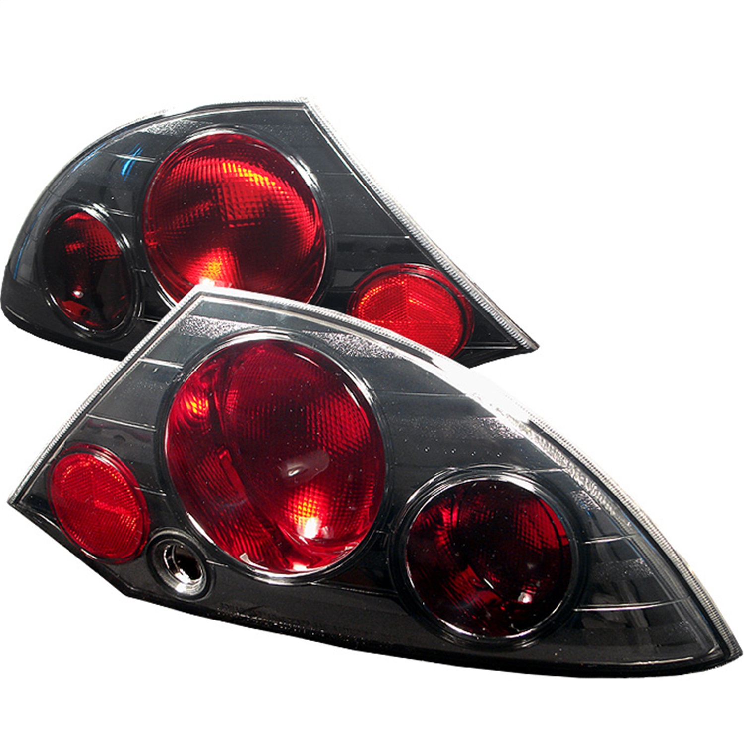 Spyder 5006349 - Mitsubishi Eclipse 00-02 Euro Style Tail Lights Smoke ALT-YD-ME00-SM