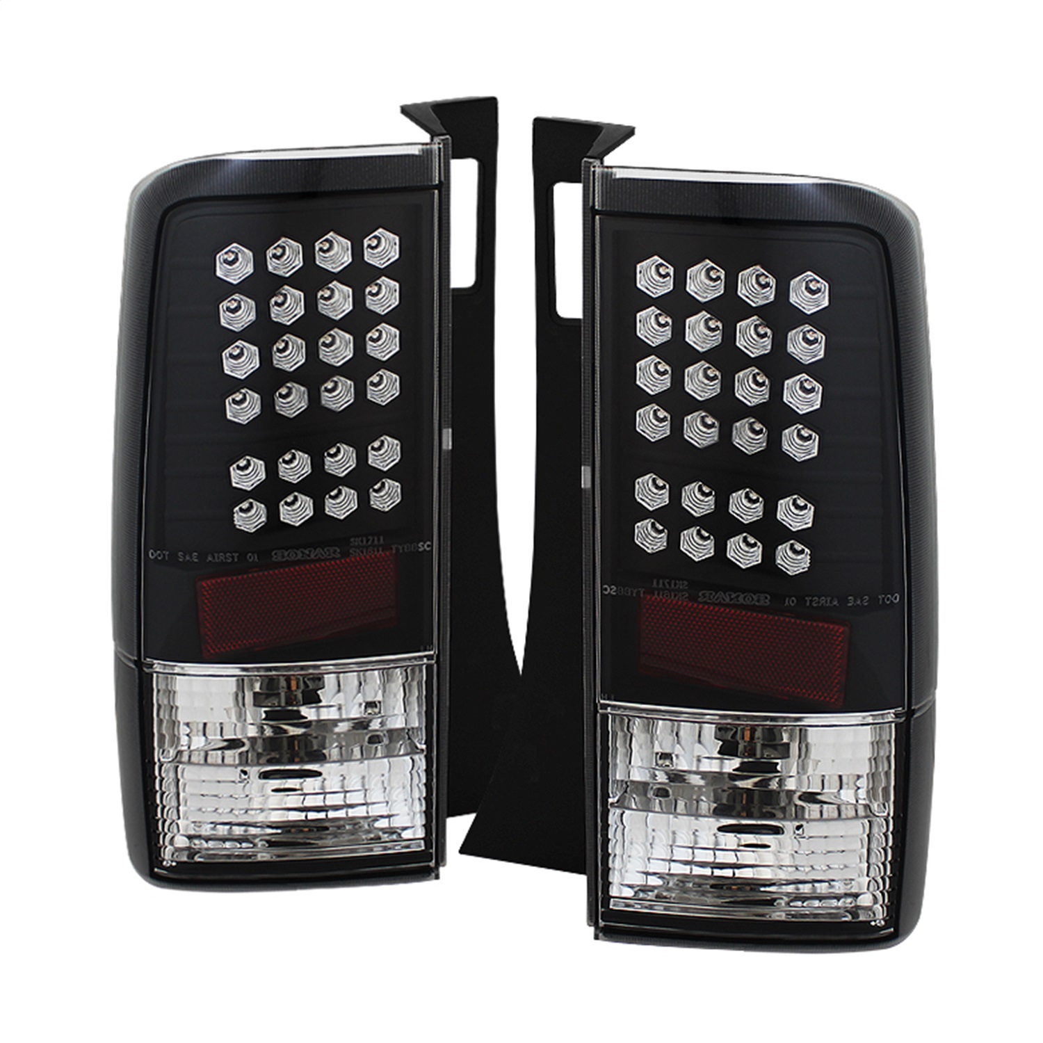Spyder 5007759 - Scion XB 03-07 LED Tail Lights Black ALT-YD-TSXB03-LED-BK