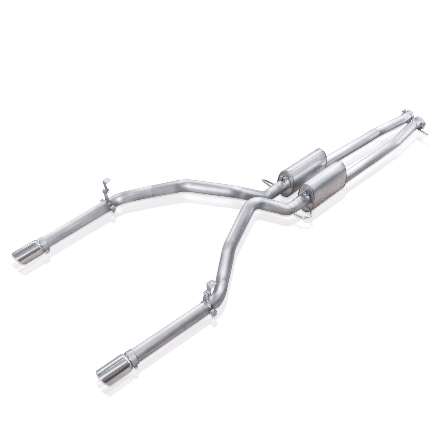 Stainless Works CT14CBUB - Chevy Silverado/GMC Sierra 2007-16 5.3L/6.2L Exhaust Under Bumper Exit