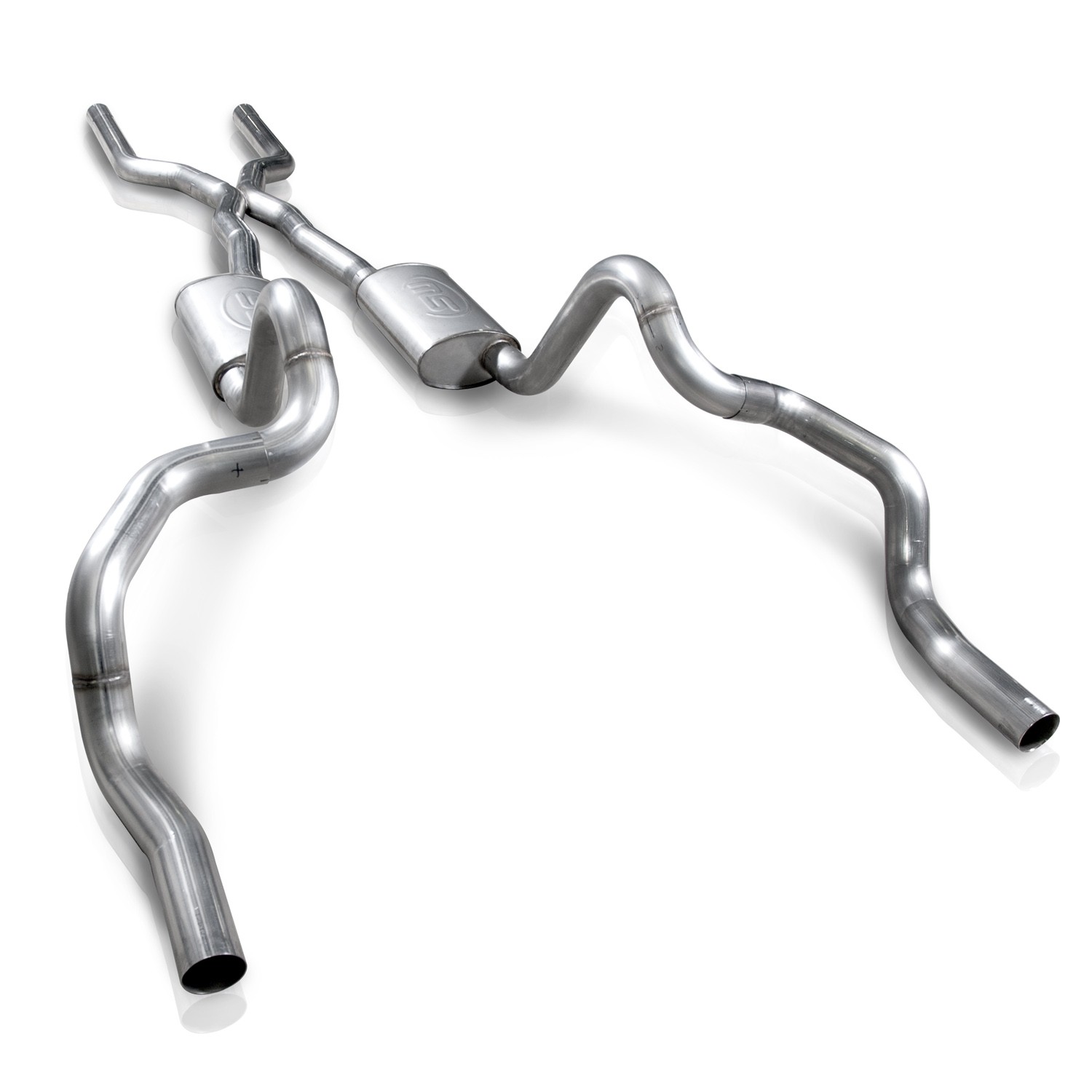 Stainless Works CA70813SX - Chevy Camaro 1970-81 LS1 Exhaust 3in Stainless System w/X-Pipe