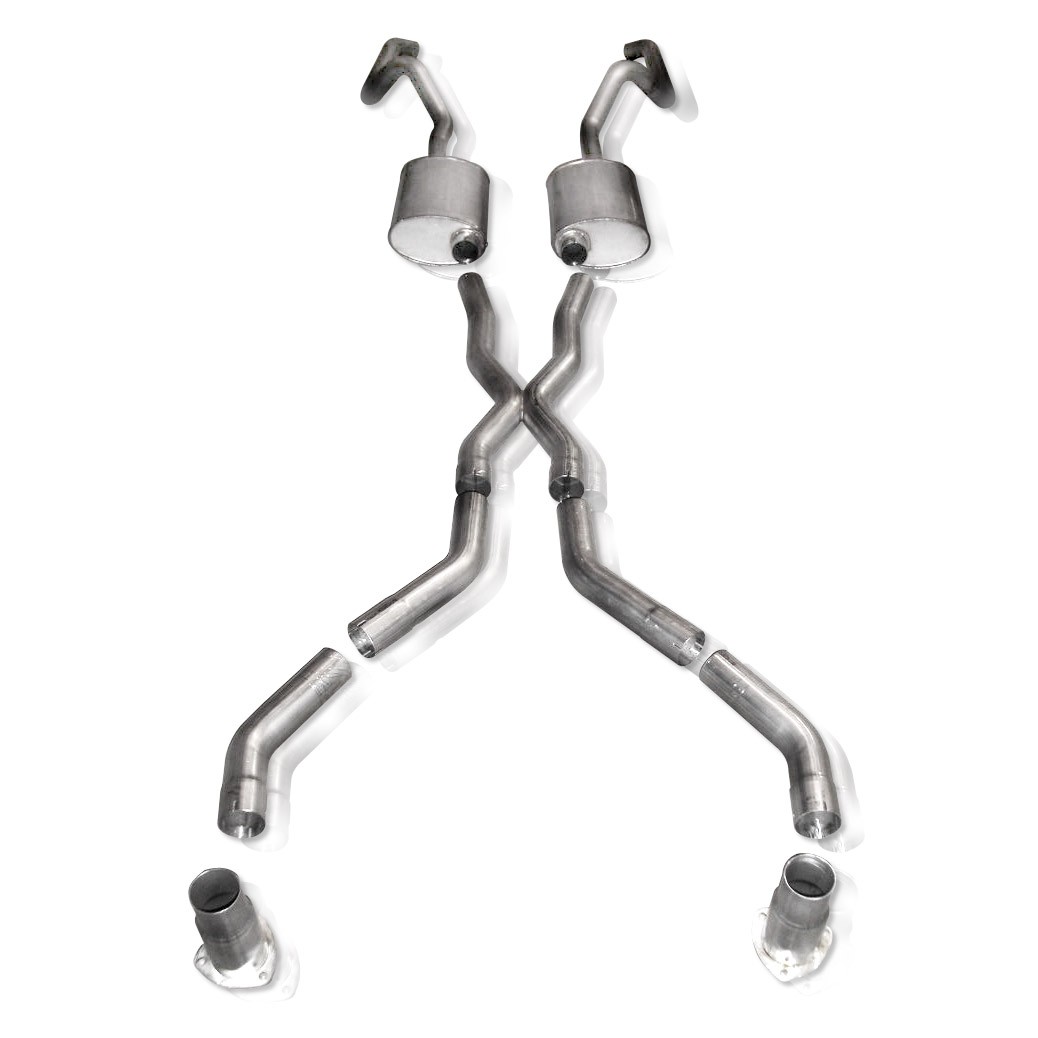 Stainless Works CA676925CSAR - Chevy Camaro 1967-69 Exhaust 2.5in X-Pipe Stainless Works CA676925CSAR - Chevy Camaro 1967-69 Exhaust 2.5in X-Pipe