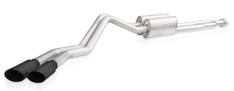 Stainless Works CT220CBL-B - 2020-21 Silverado HD 6.6L Legend Catback Black Tips Stainless Works CT220CBL-B - 2020-21 Silverado HD 6.6L Legend Catback Black Tips