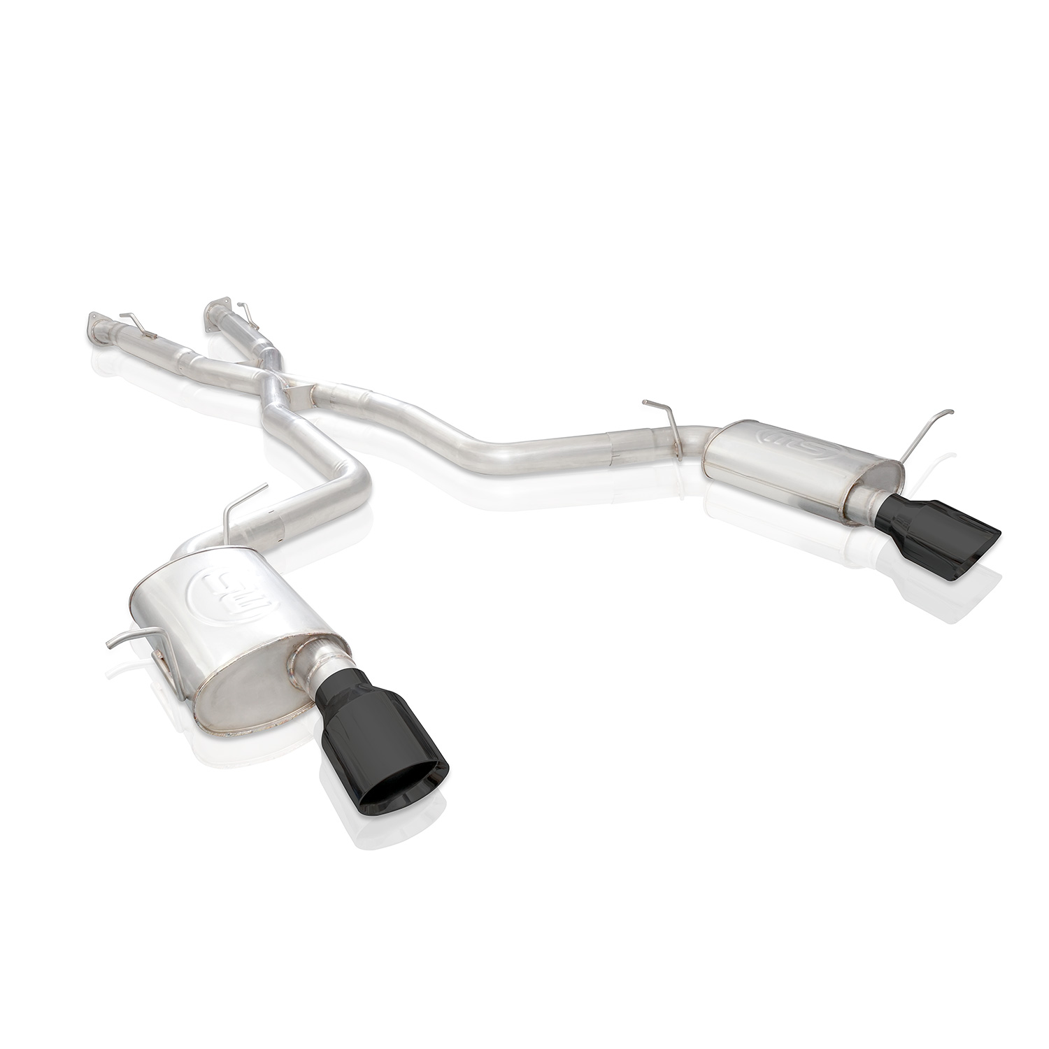 Stainless Works DUR18CBL-B - 18-19 Dodge Durango 6.4L Legend Catback Exhaust w/ Black Tips Stainless Works DUR18CBL-B - 18-19 Dodge Durango 6.4L Legend Catback Exhaust w/ Black Tips