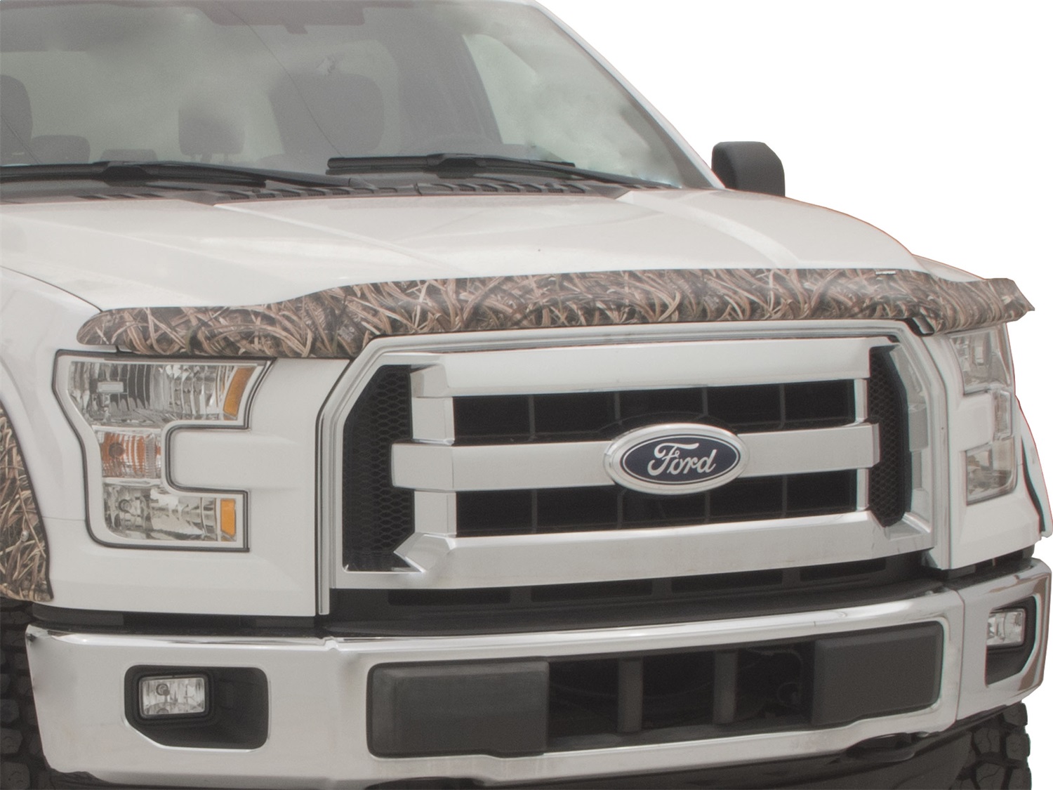 Stampede 2156-14 - Vigilante Premium Hood Protector, Mossy Oak Shadow Grass Blades, for 2017-2021 Ford F-250/F-350/F-450 Stampede 2156-14 - Vigilante Premium Hood Protector, Mossy Oak Shadow Grass Blades, for 2017-2021 Ford F-250/F-350/F-450