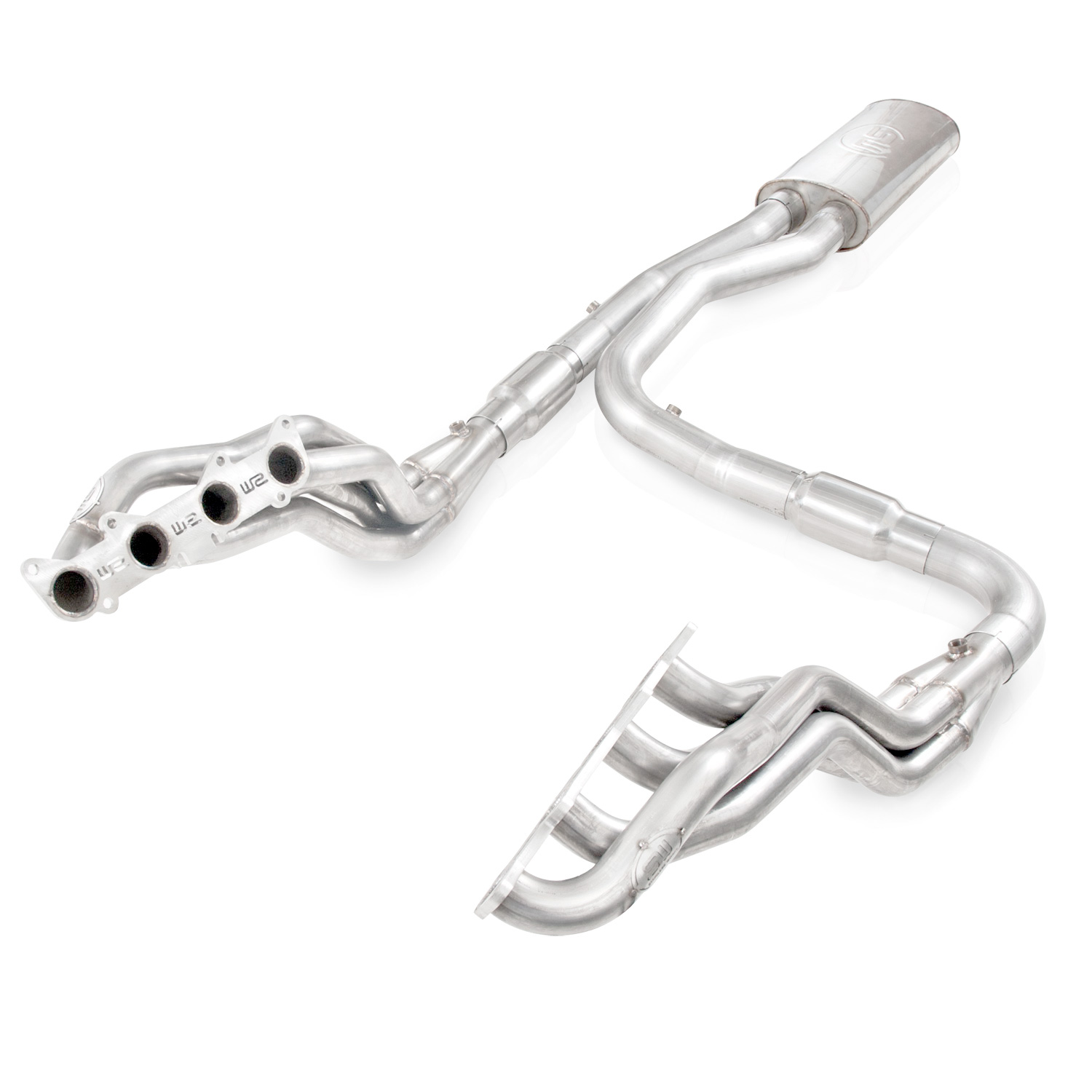 Stainless Works FT11HCATST - 2011-14 F-150 5.0L 1-3/4in Primaries 3in High-Flow Cats X-Pipe Stainless Works FT11HCATST - 2011-14 F-150 5.0L 1-3/4in Primaries 3in High-Flow Cats X-Pipe