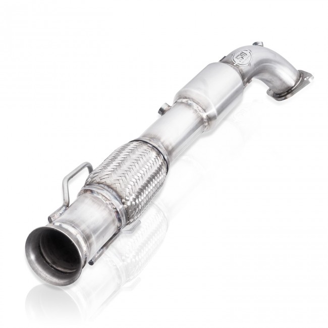 Stainless Works FCRS16DPCAT - 2016-18 Ford Focus RS 3in High-Flow Cats Downpipe Factory Connection Stainless Works FCRS16DPCAT - 2016-18 Ford Focus RS 3in High-Flow Cats Downpipe Factory Connection