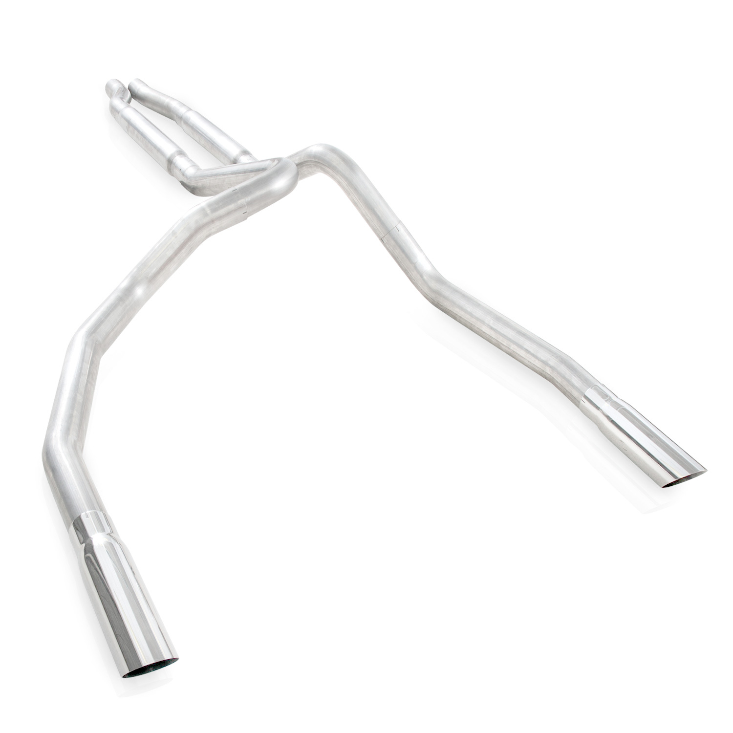 Stainless Works FT11CBUB - 2011-14 F-150 5.0L 3in Exhaust S-Tube Mufflers Under Bumper Exit