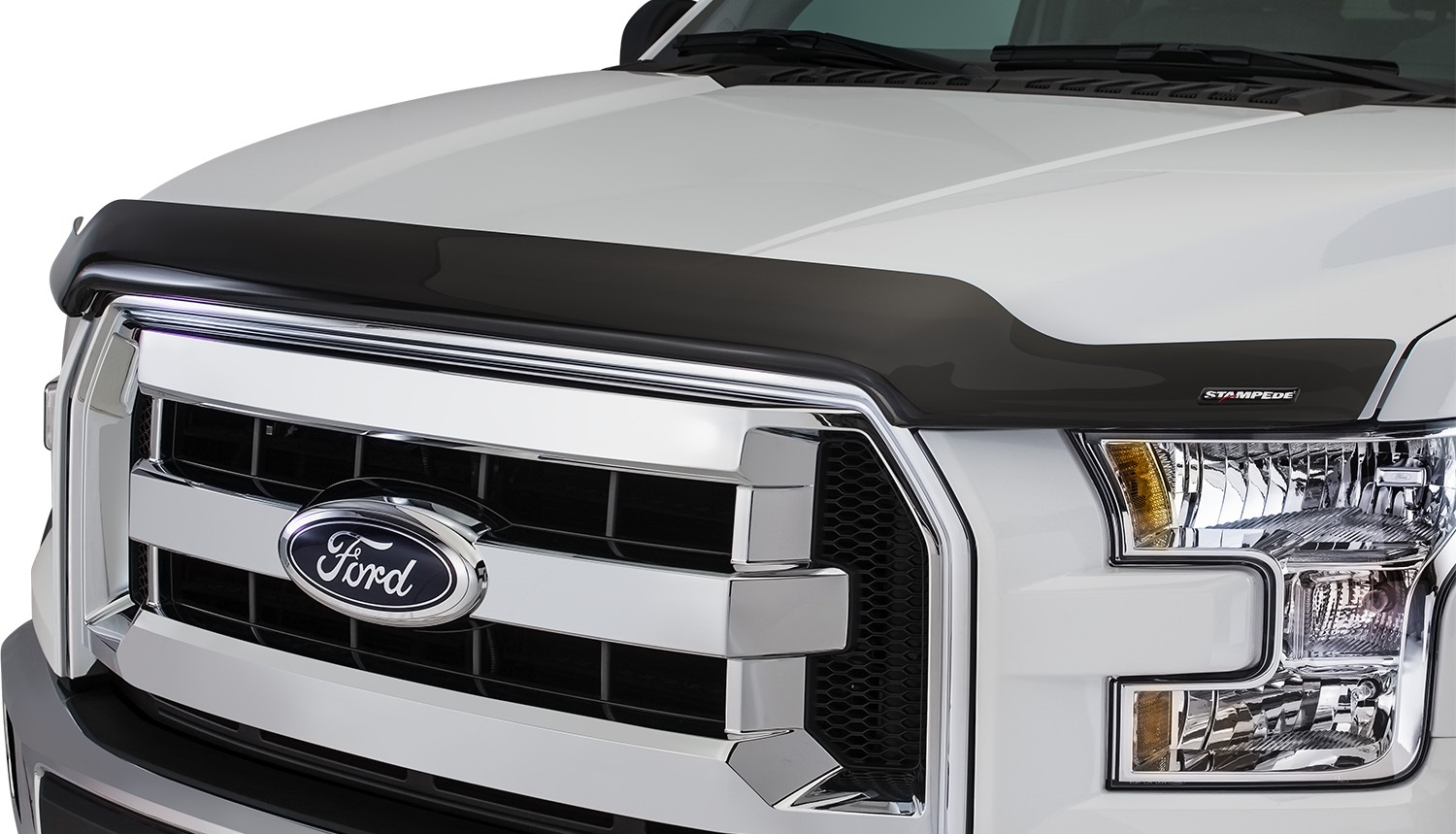 Stampede 2601-2 - Vigilante Premium Hood Protector, Smoke, for 2017-2019 Ford Escape