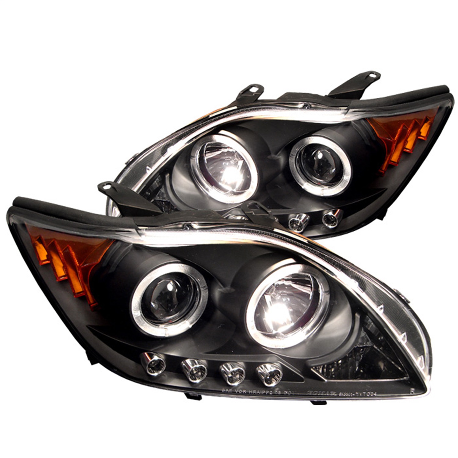 Spyder 5011961 - Scion TC 05-07 Projector Headlights LED Halo -Replaceable LEDs Blk PRO-YD-TTC04-HL-AM-BK