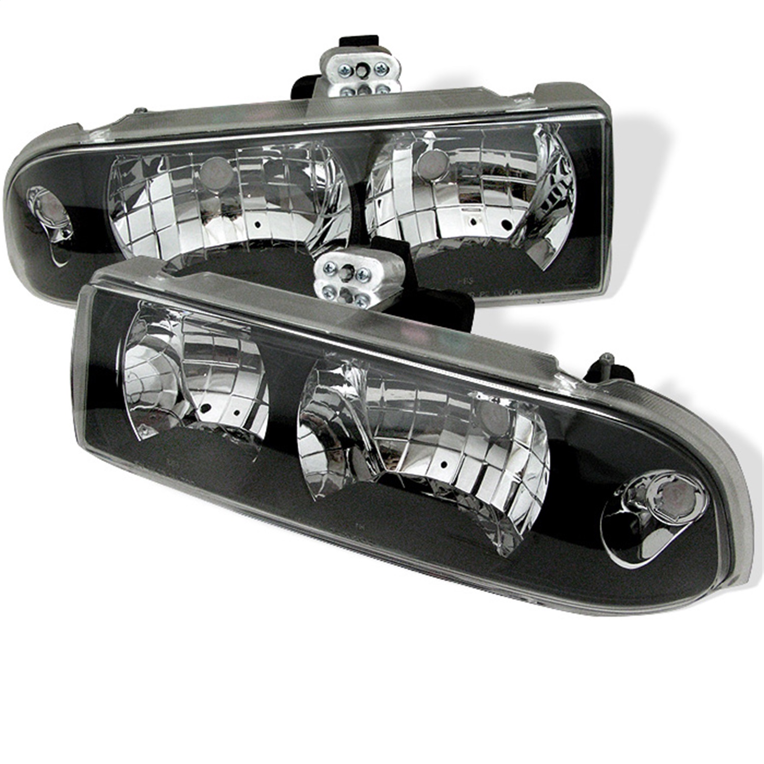 Spyder 5012425 - Chevy S10 98-04/Chevy Blazer 98-05 Crystal Headlights Black HD-YD-CS1098-BK Spyder 5012425 - Chevy S10 98-04/Chevy Blazer 98-05 Crystal Headlights Black HD-YD-CS1098-BK