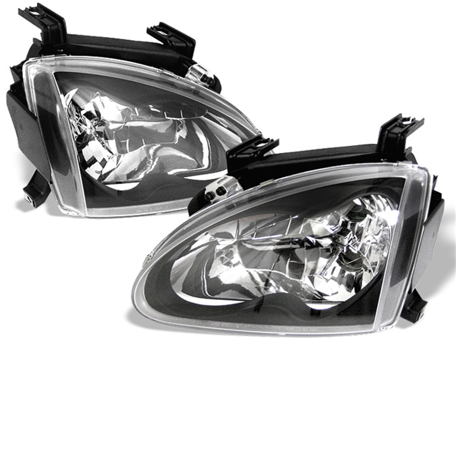 Spyder 5012586 - Honda Del Sol 93-97 Crystal Headlights Black HD-YD-HD93-BK Spyder 5012586 - Honda Del Sol 93-97 Crystal Headlights Black HD-YD-HD93-BK
