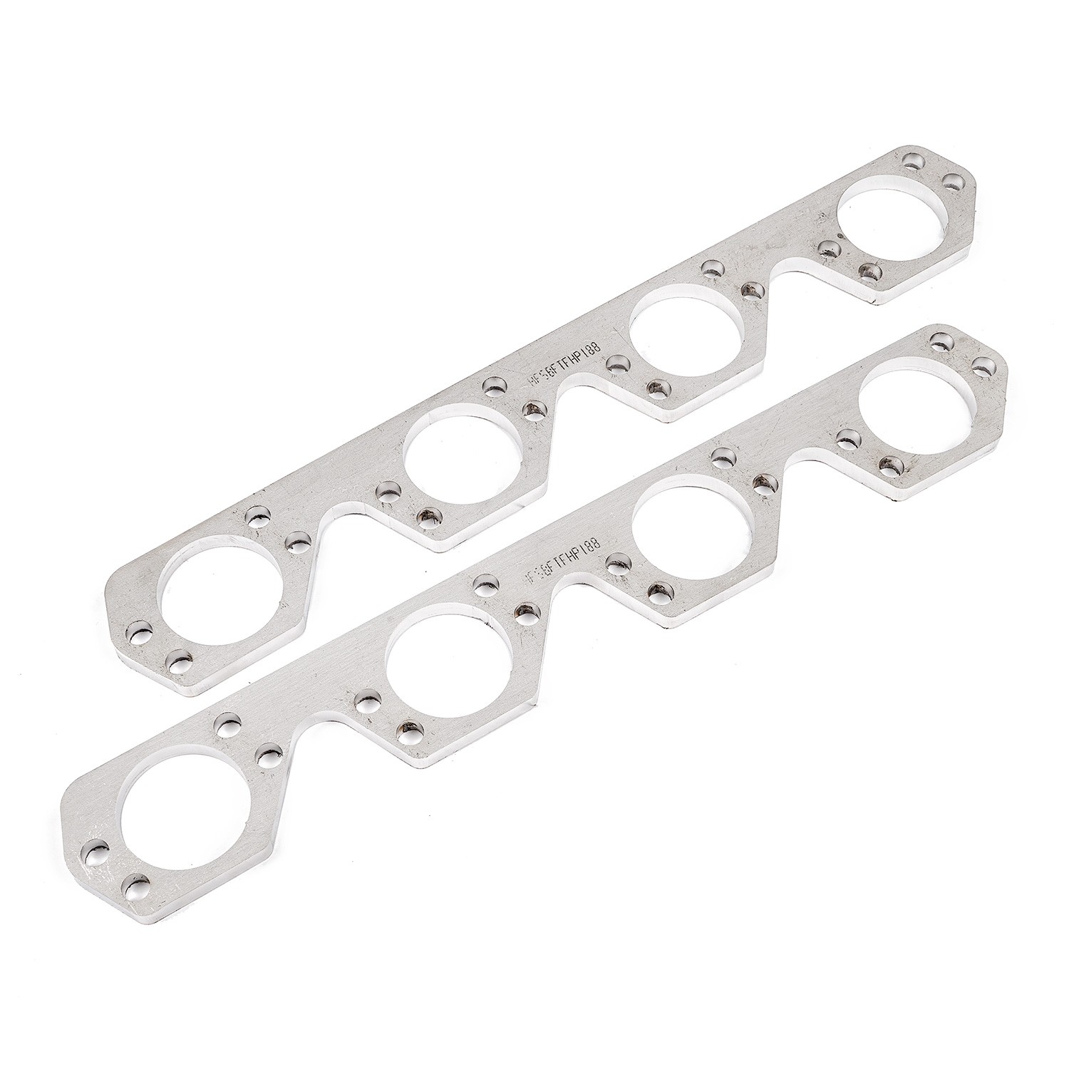 Stainless Works HFSBFTFHP188 - Small Block Ford Trick Flow High Port Header 304SS Exhaust Flanges 1-7/8in Primaries Stainless Works HFSBFTFHP188 - Small Block Ford Trick Flow High Port Header 304SS Exhaust Flanges 1-7/8in Primaries