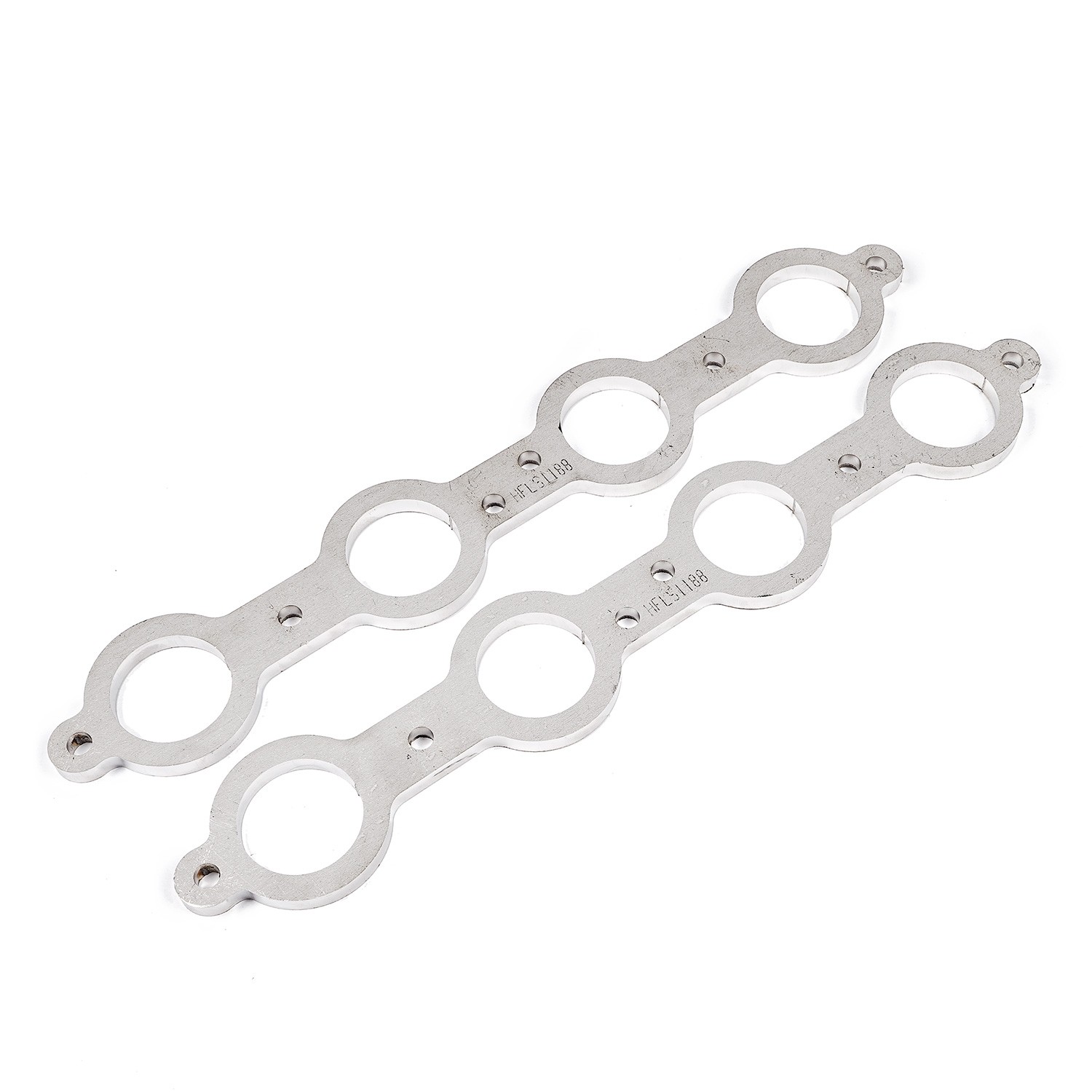 Stainless Works HFLS1175 - Chevrolet LS1/LS6 Round Port Header 304SS Exhaust Flanges 1-3/4in Primaries
