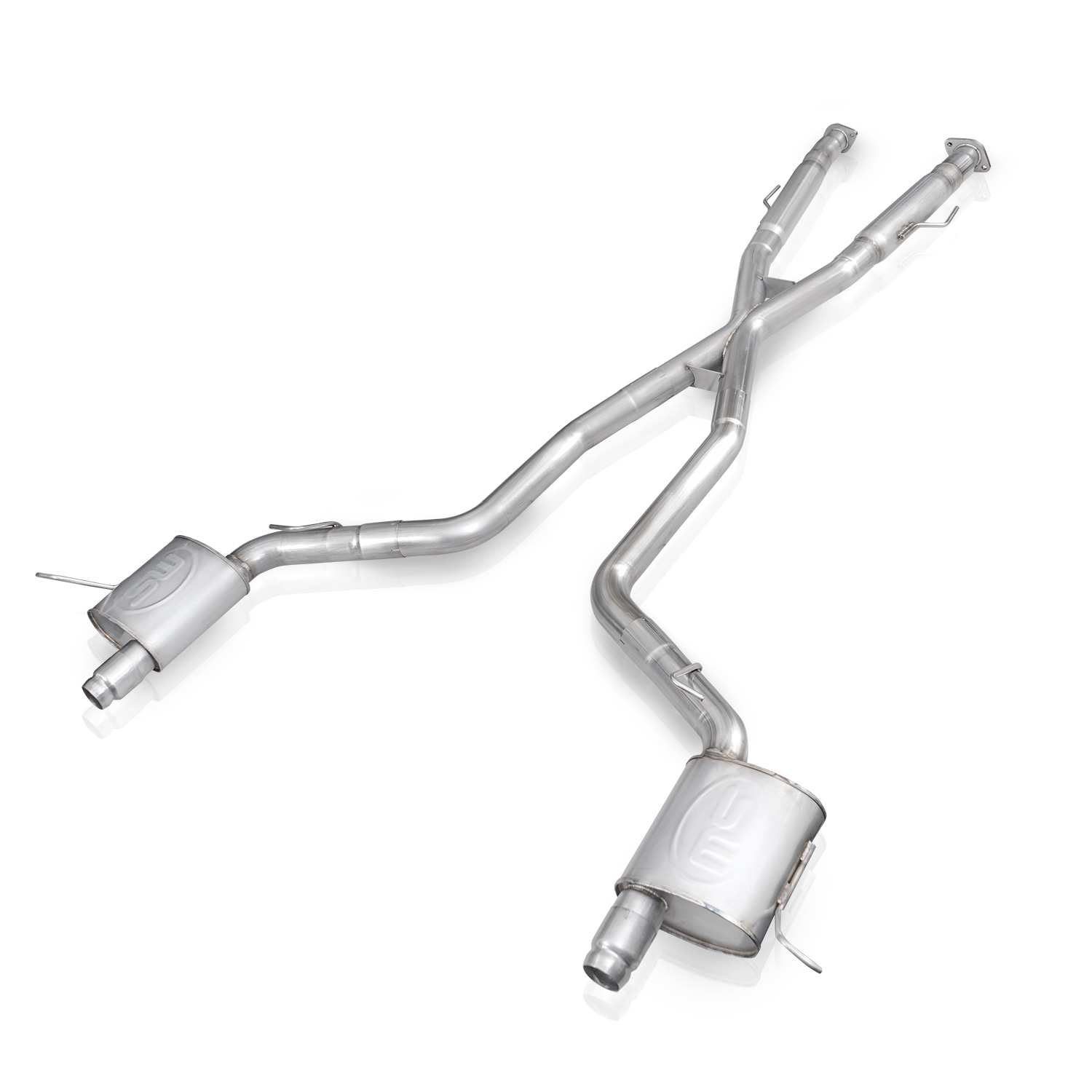 Stainless Works JPGC57CBL - 11-20 Jeep Grand Cherokee 5.7L 3in Legend Catback Exhaust w/X-Pipe (Uses OEM Tips)