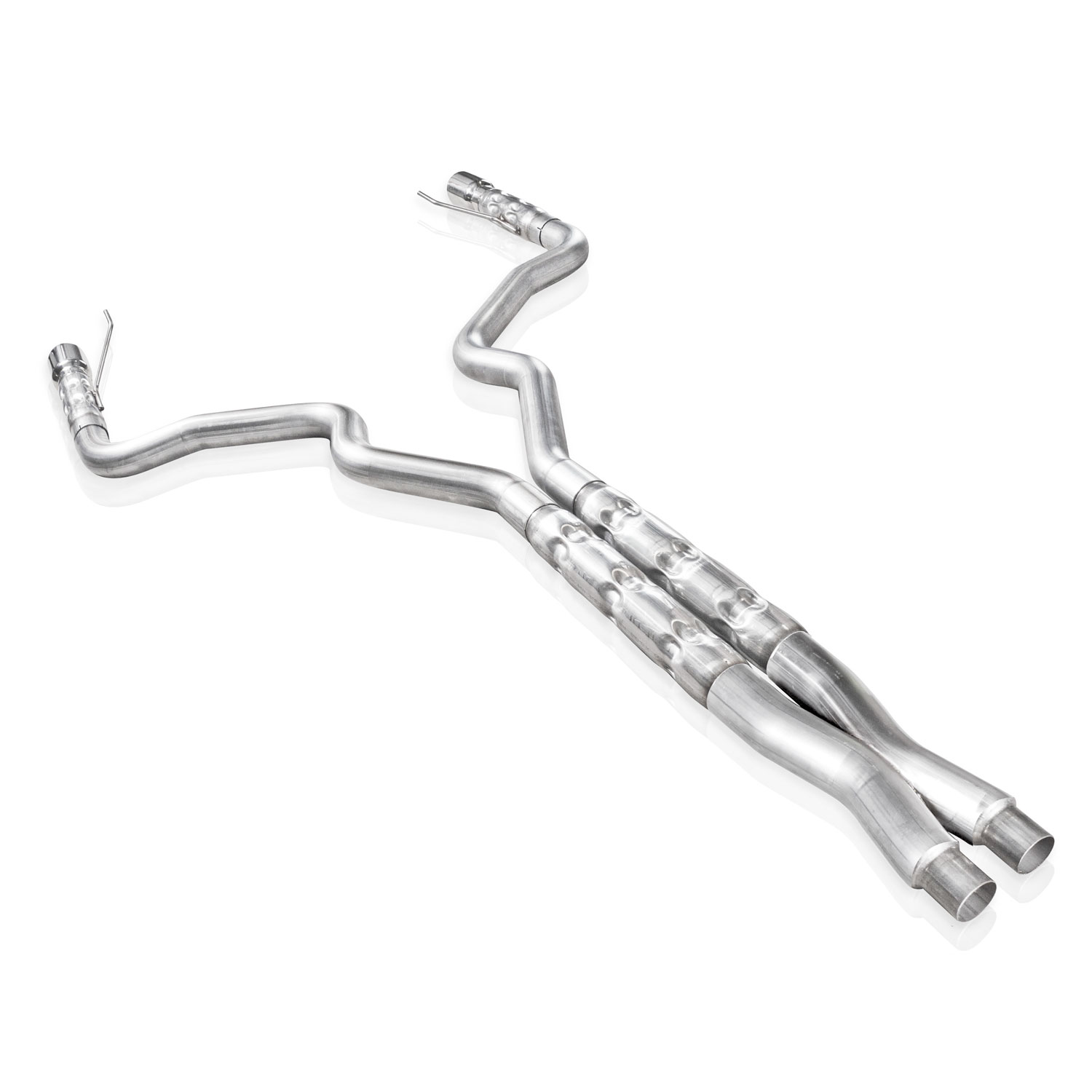 Stainless Works M15CBX - 2015-16 Mustang GT 3in Catback X-Pipe Retro Chambered Mufflers 2-1/2in Cores Stainless Works M15CBX - 2015-16 Mustang GT 3in Catback X-Pipe Retro Chambered Mufflers 2-1/2in Cores