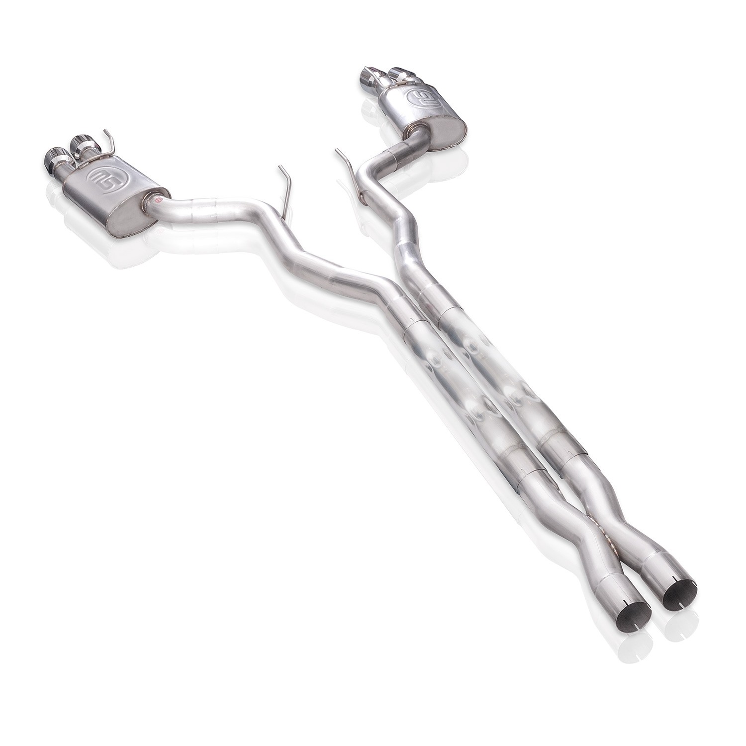 Stainless Works M18CBXPCL - 18-20 Mustang GT 5.0 3in Legend Catback w/ X-Pipe Stainless Works M18CBXPCL - 18-20 Mustang GT 5.0 3in Legend Catback w/ X-Pipe
