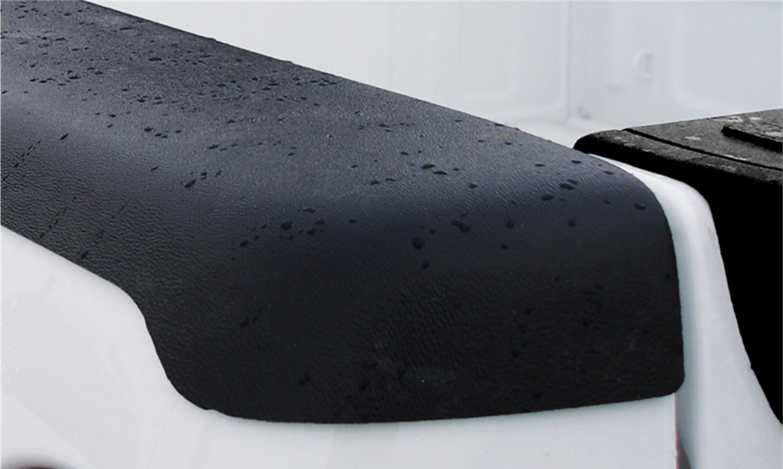 Stampede BRC2003 - Black Rail Topz Bed Rail Cap, Smooth Finish without Stake Holes, for 2002-2008 Dodge Ram 1500, 2003-2008 Dodge Ram 2500/3500, 75.9, 76.3, 78 In. Bed