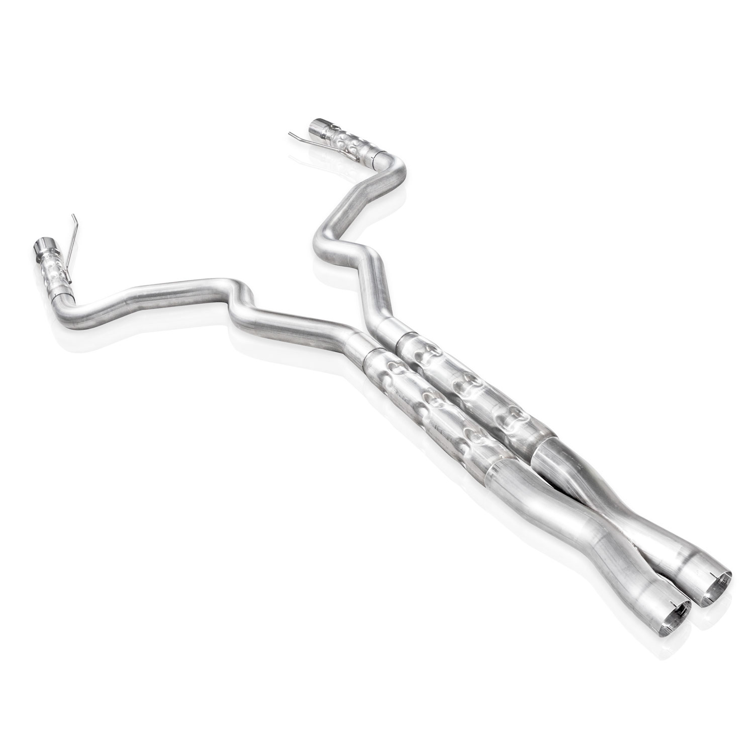 Stainless Works M15CB3X - 2015-16 Mustang GT 3in Catback X-Pipe Retro Chambered Mufflers 2-1/2in Cores Stainless Works M15CB3X - 2015-16 Mustang GT 3in Catback X-Pipe Retro Chambered Mufflers 2-1/2in Cores