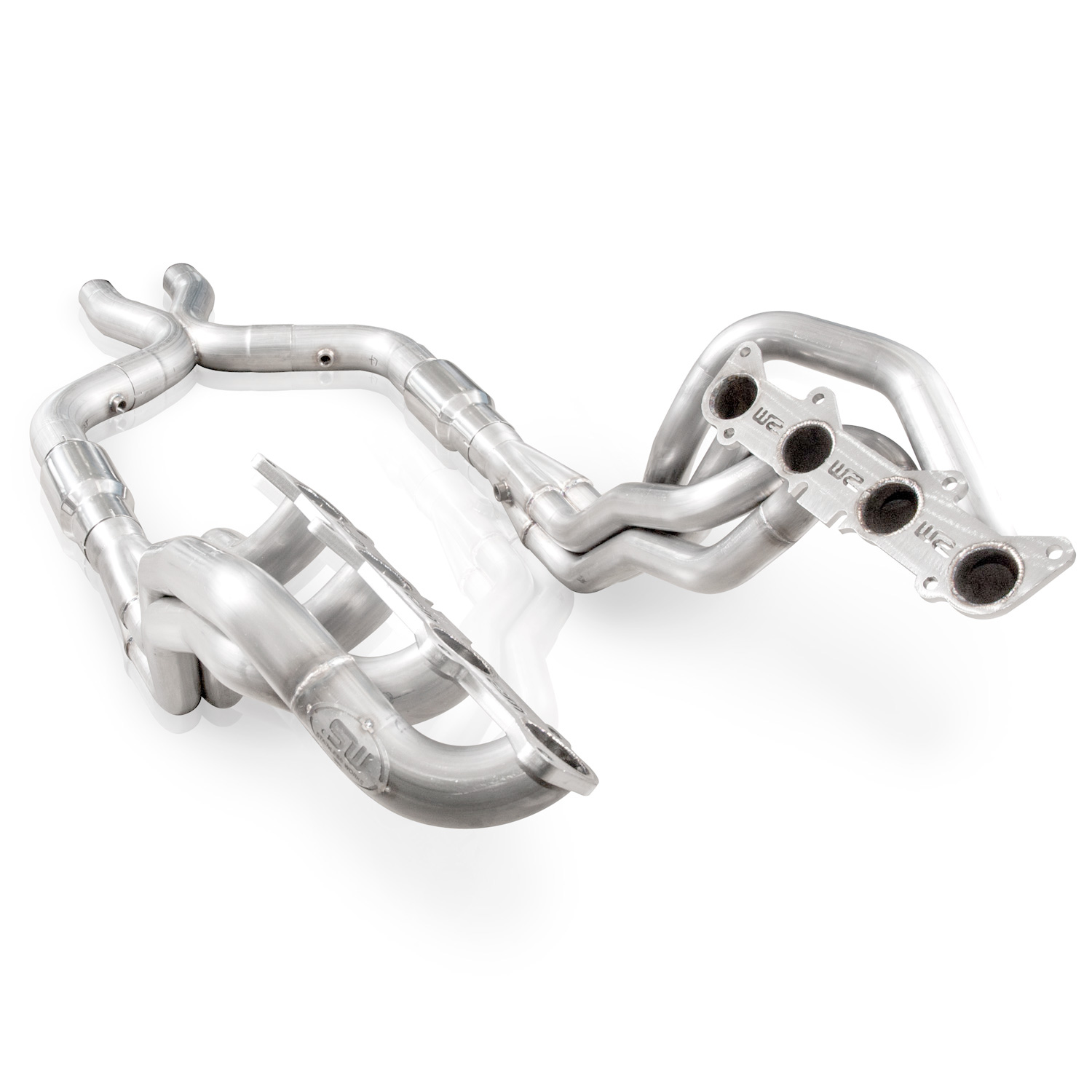 Stainless Works M12HDRCATX - 2011-14 Mustang GT Headers 1-7/8in Primaries 3in X-Pipe High-Flow Cats