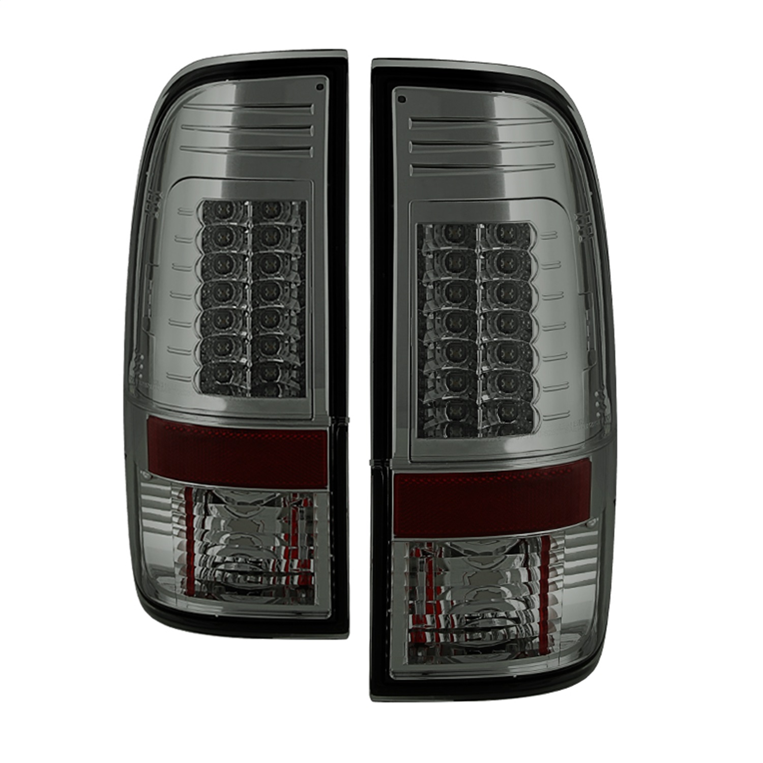 Spyder 5029201 - Ford Super Duty 08-15 Version 2 LED Tail Lights Smoke ALT-YD-FS07-LED-G2-SM