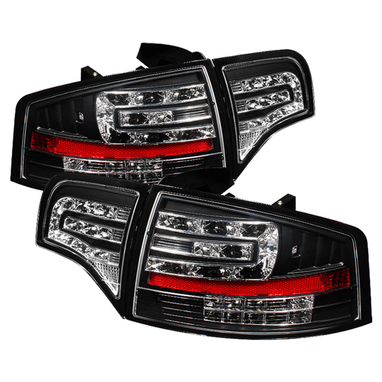 Spyder 5029287 - Audi A4 4Dr 06-08 LED Tail Lights Black ALT-YD-AA406-G2-LED-BK Spyder 5029287 - Audi A4 4Dr 06-08 LED Tail Lights Black ALT-YD-AA406-G2-LED-BK