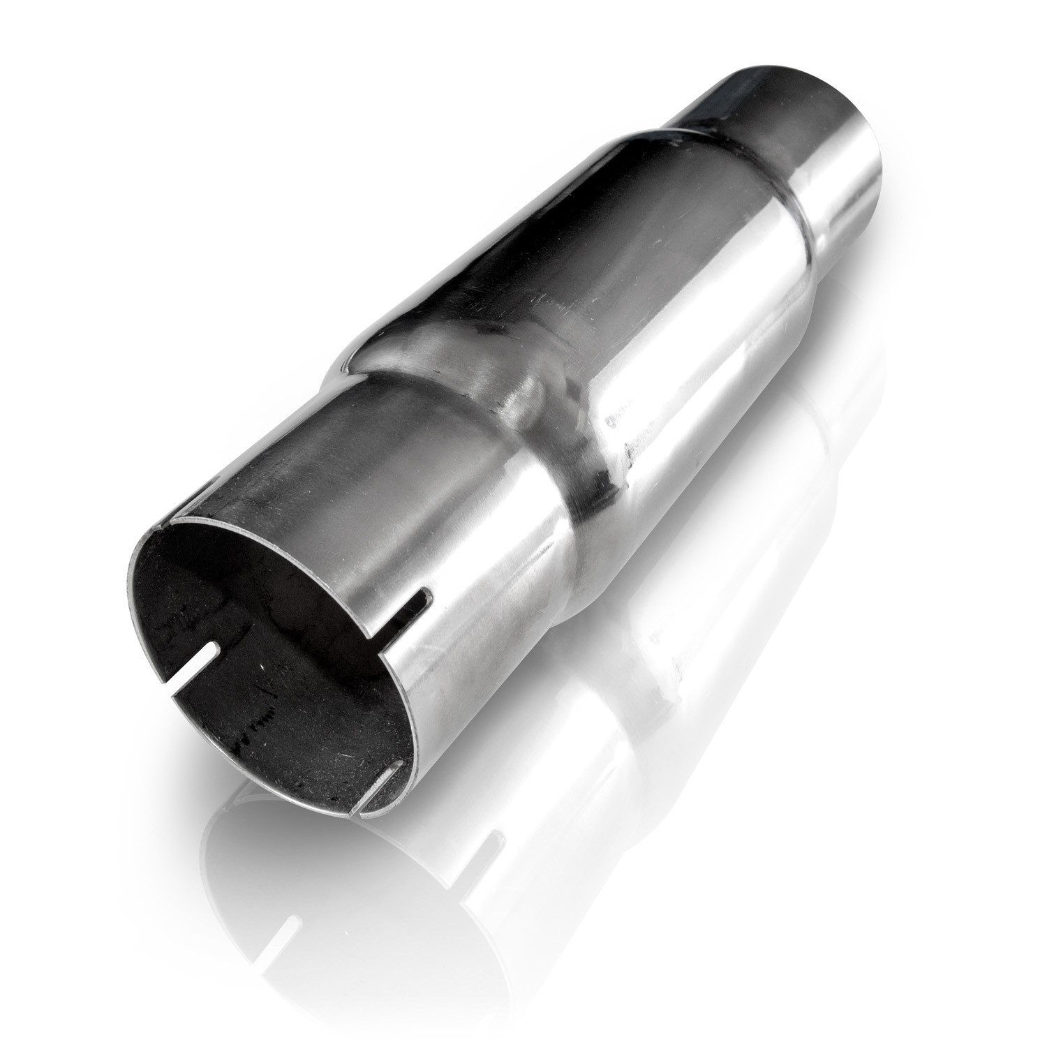 Stainless Works RTCSLIM - Catalytic Converter - Metal Matrix Hi-Flow Slim Design (2.5in End