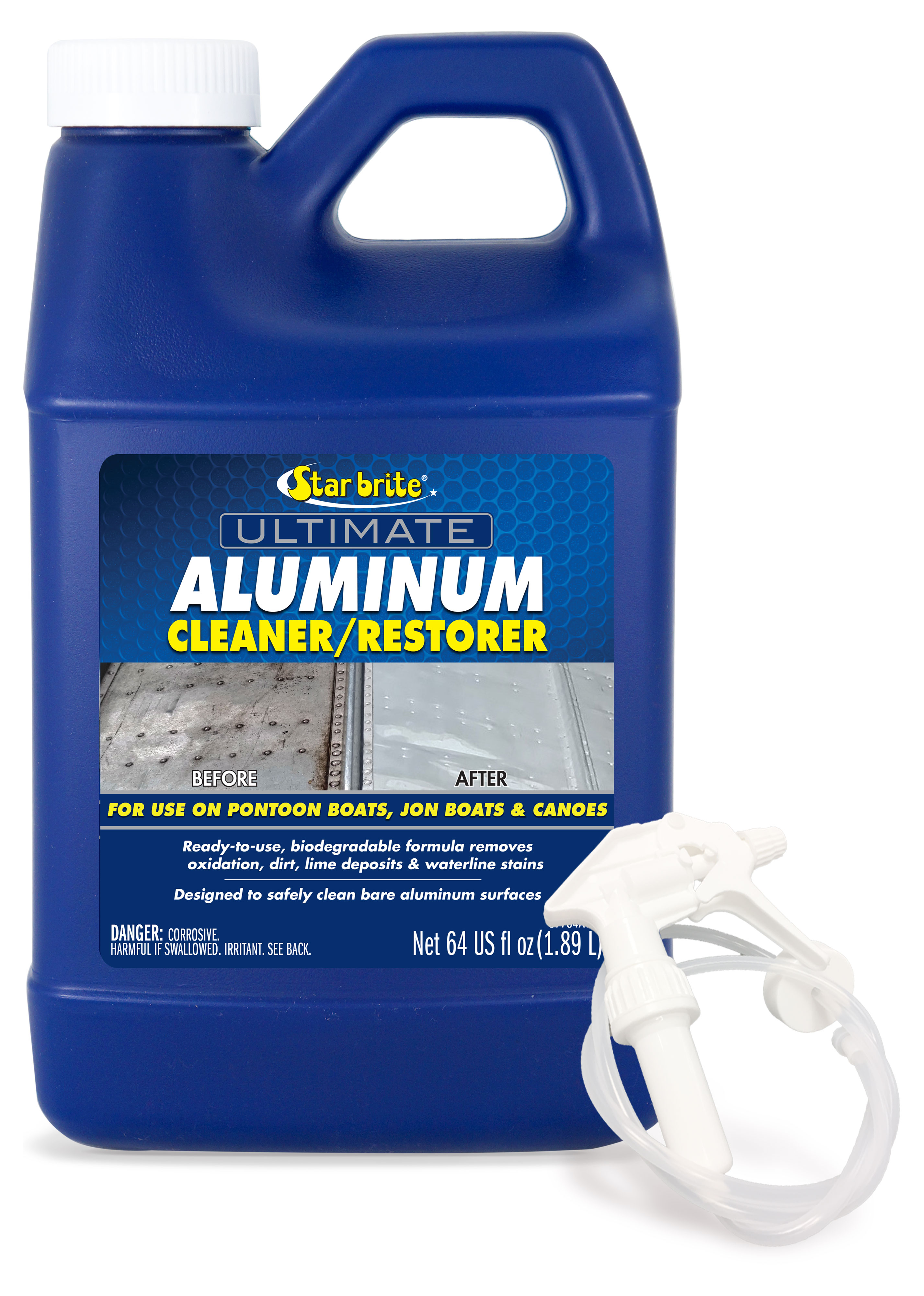 Star brite 087764 - Ultimate Aluminum Cleaner / Restorer - 64 OZ