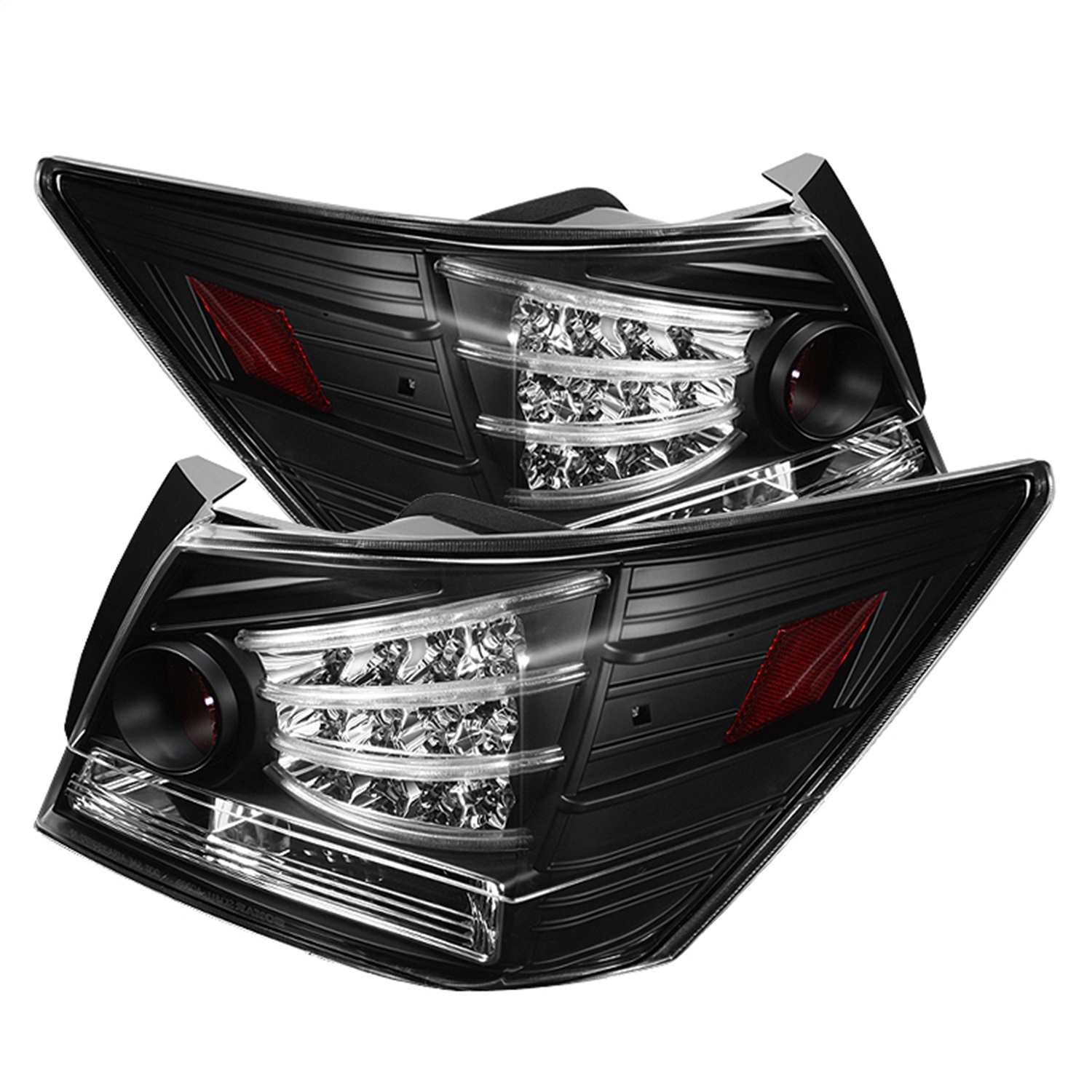 Spyder 5032621 - Honda Accord 08-12 4DR LED Tail Lights Black ALT-YD-HA08-4D-LED-BK Spyder 5032621 - Honda Accord 08-12 4DR LED Tail Lights Black ALT-YD-HA08-4D-LED-BK