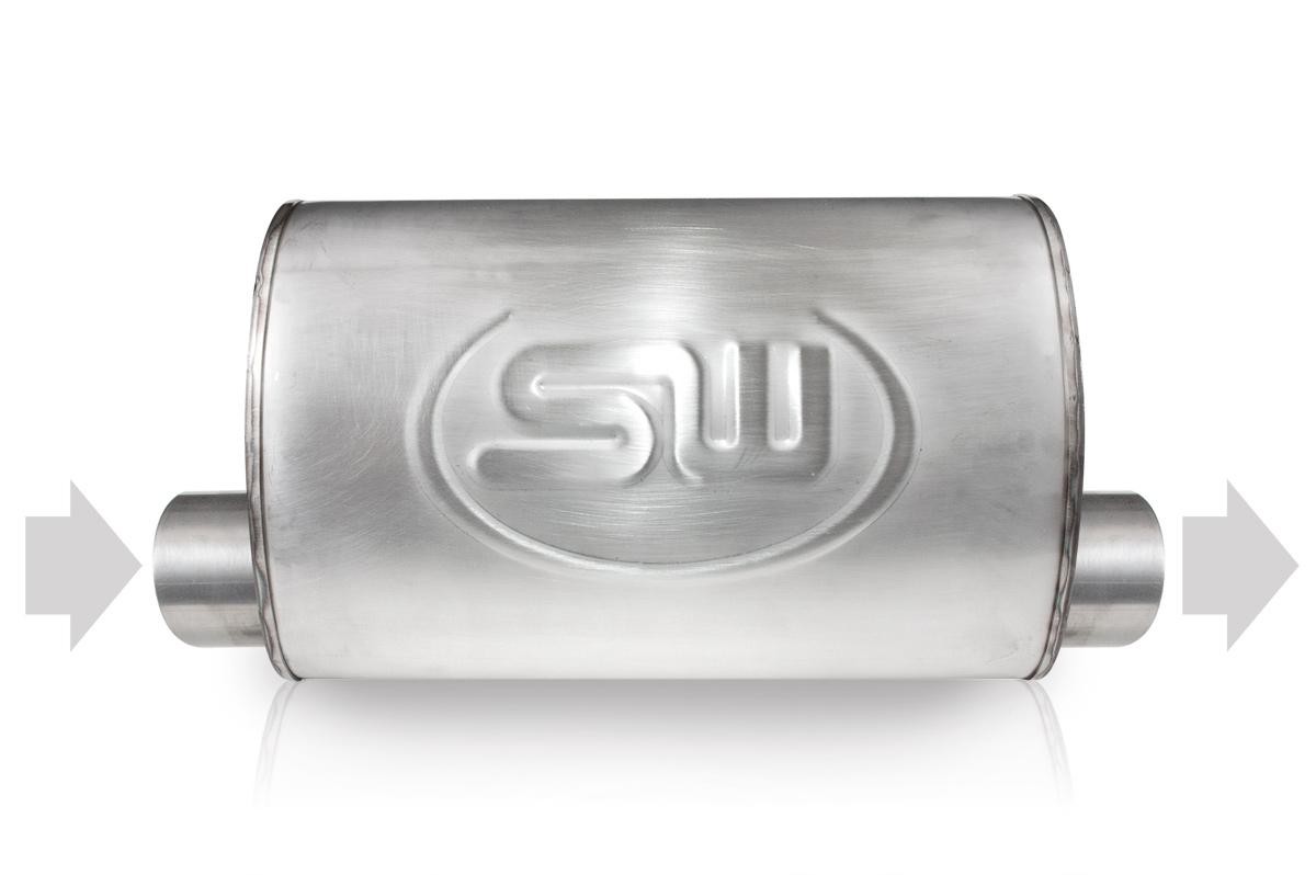 Stainless Works TM5C3O3OSS - 3in ID OFFSET INLET/ 3in OD OFFSET OUTLET (ON SAME SIDE) 5inX9in Stainless Works TM5C3O3OSS - 3in ID OFFSET INLET/ 3in OD OFFSET OUTLET (ON SAME SIDE) 5inX9in