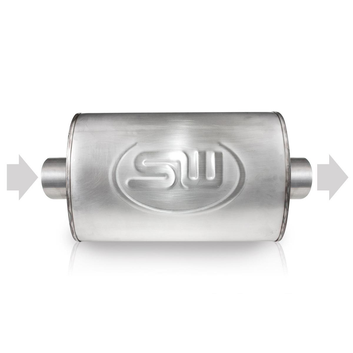 Stainless Works TM5C3C3C - 3in ID CENTER INLET/ 3in OD CENTER OUTLET 5inX9in Stainless Works TM5C3C3C - 3in ID CENTER INLET/ 3in OD CENTER OUTLET 5inX9in