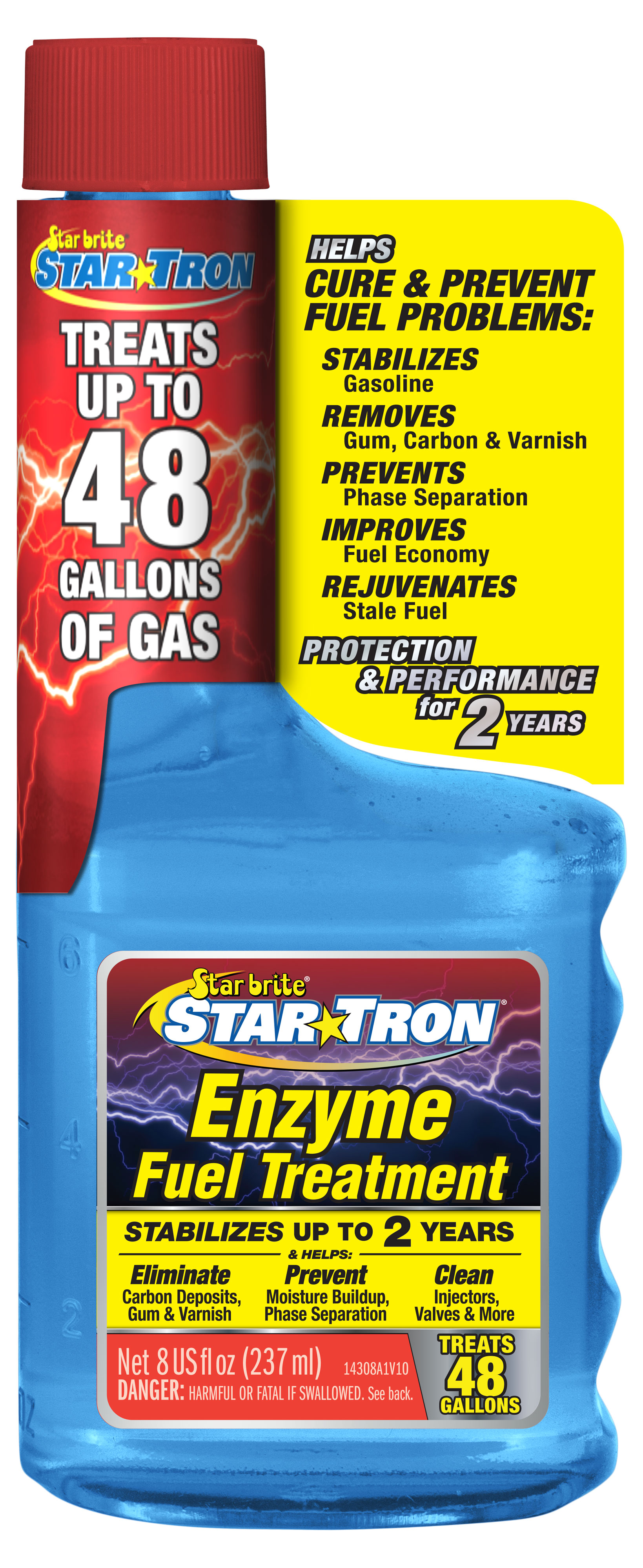Star brite 14308 - Star Tron Enzyme Fuel Treatment - Classic Gas Formula - 8 OZ Star brite 14308 - Star Tron Enzyme Fuel Treatment - Classic Gas Formula - 8 OZ