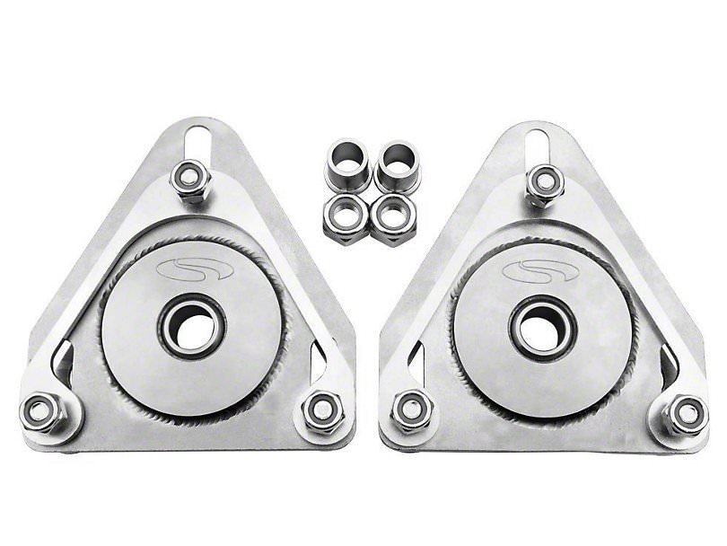 Steeda 555-8139 - Front Strut Camber Plates 15-16 Mustang