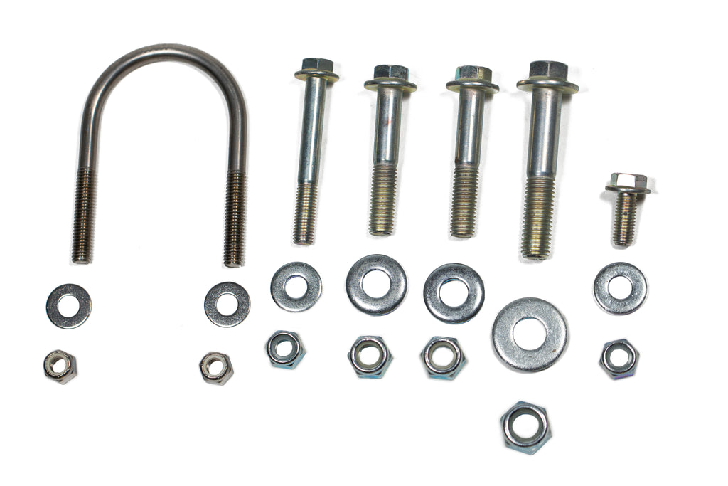 Steer Smarts 79016001 - Jeep Track Bar Relocation Bracket Replacement Hardware Kit Yeti XD For 07-18 Wrangler JK