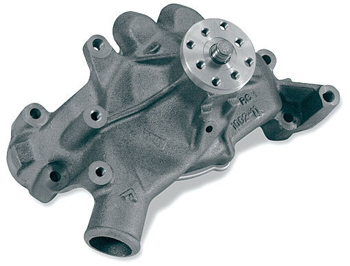 Stewart 21113 - Water Pump - Mechanical - Stage 2 - 5/8 in Pilot - Long Design - Aluminum - Natural - Big Block Chevy - Each