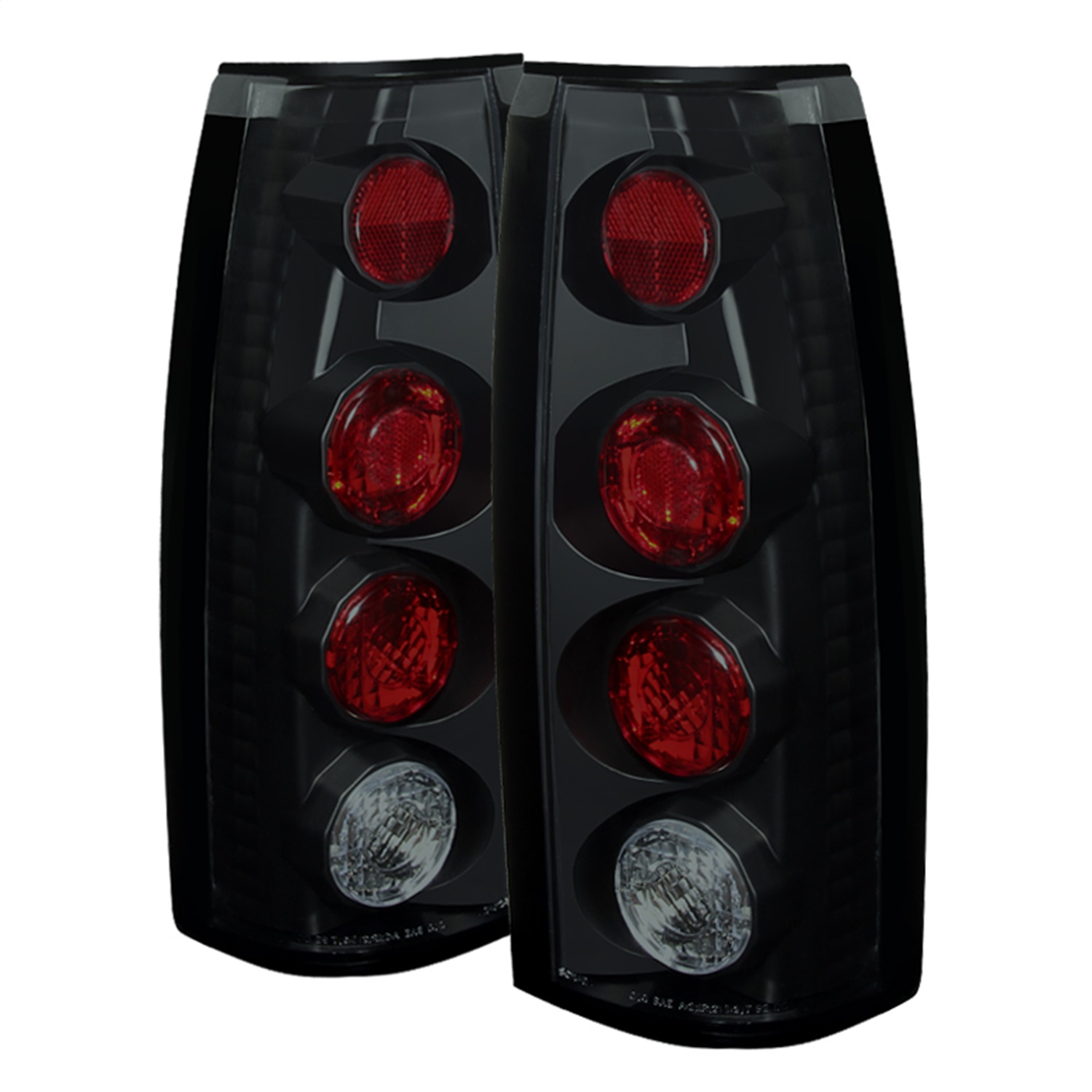 Spyder 5077967 - Chevy C/K Series 1500 88-98/GMC Sierra 88-98 Euro Style Tail Lights Blk Smke ALT-YD-CCK88-BSM