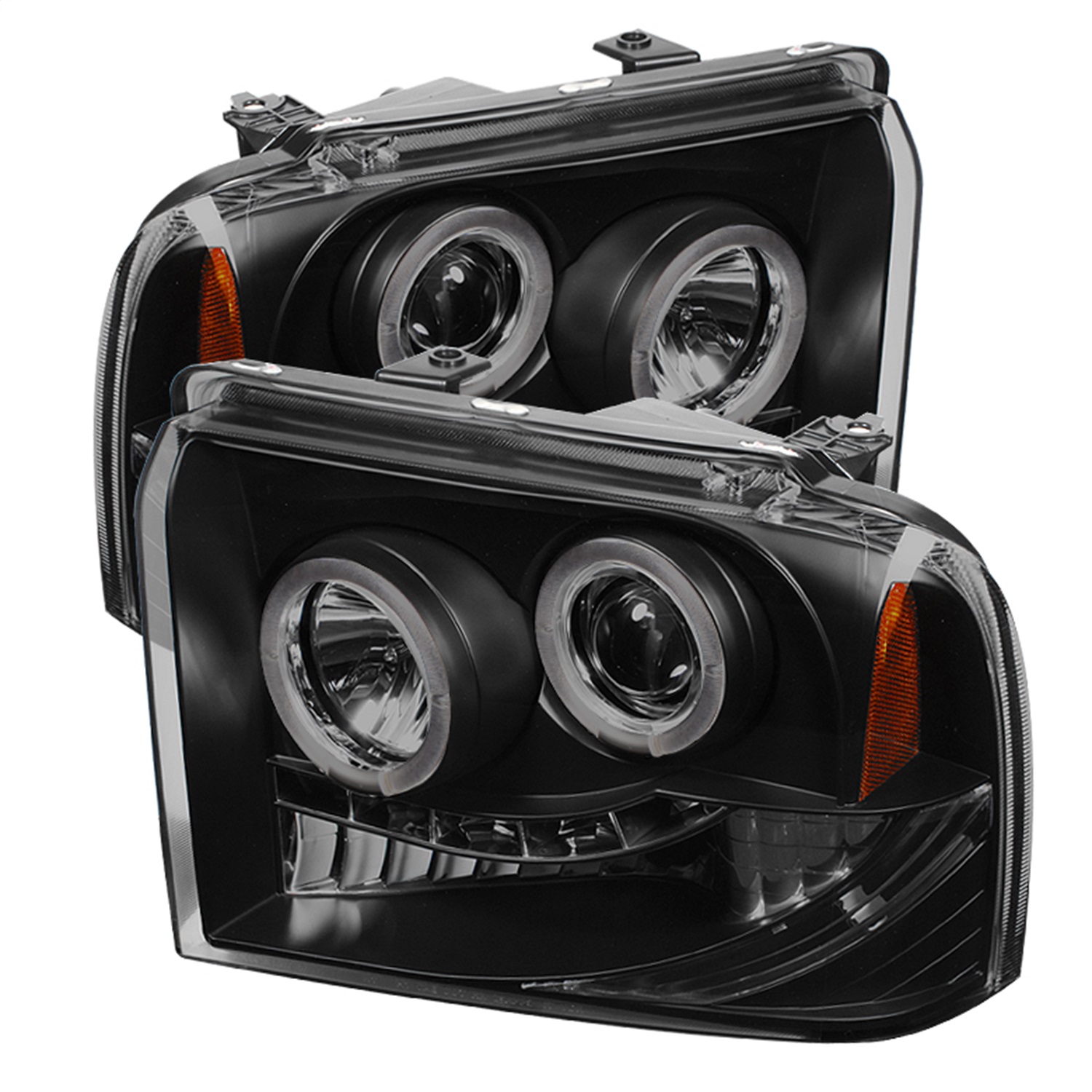 Spyder 5078483 - Ford F250/350 05-07 Projector Headlights LED Halo LED Blk Smke PRO-YD-FS05-HL-BSM Spyder 5078483 - Ford F250/350 05-07 Projector Headlights LED Halo LED Blk Smke PRO-YD-FS05-HL-BSM