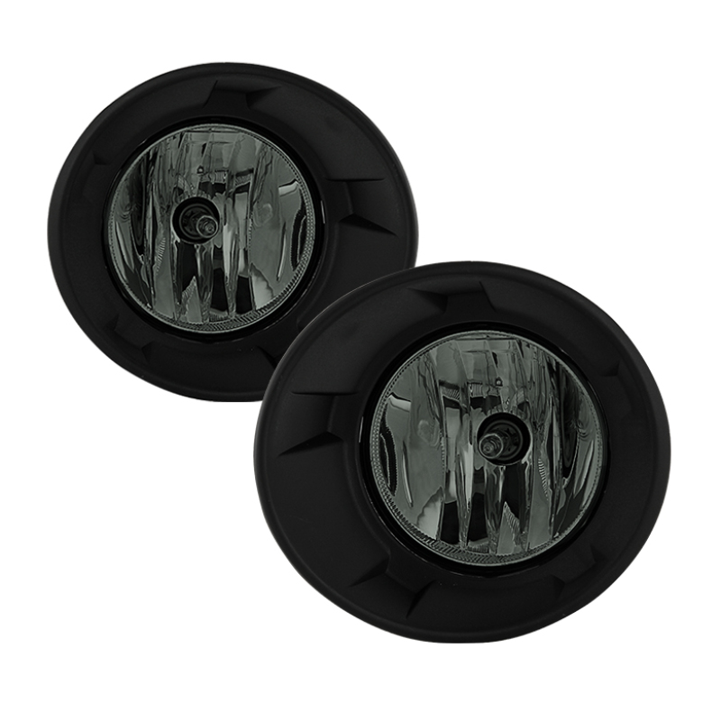 Spyder 5082435 - xTune Chevy Camaro 2010-2013 OEM Fog Light W/Switch - Smoked FL-CCAM10-V6-SM