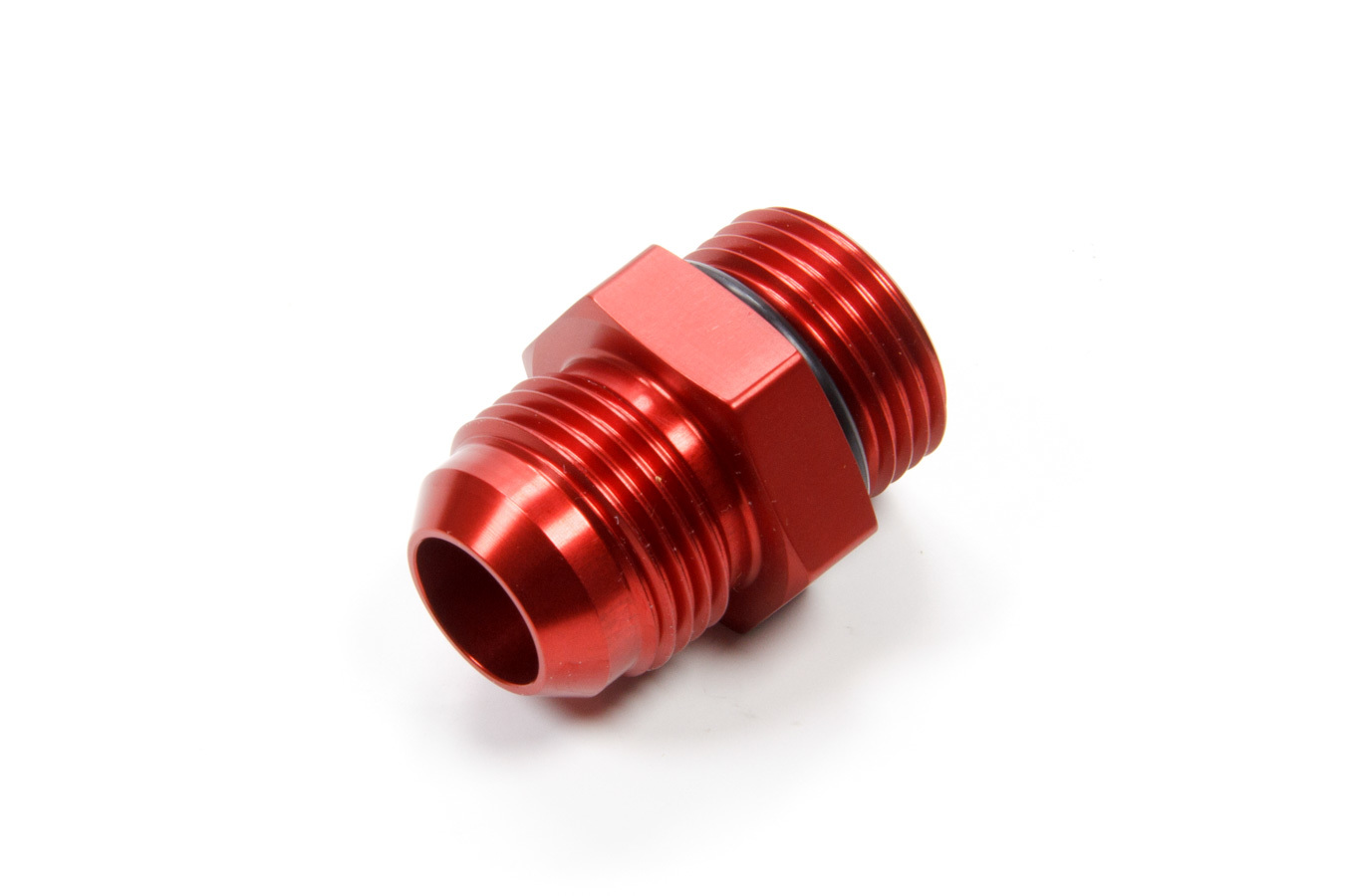 Stock Car Prod-Oil Pumps 1212-12 - Fitting - Adapter - Straight - 12 AN Male to 12 An Male - Aluminum - Red Anodized - Each Stock Car Prod-Oil Pumps 1212-12 - Fitting - Adapter - Straight - 12 AN Male to 12 An Male - Aluminum - Red Anodized - Each