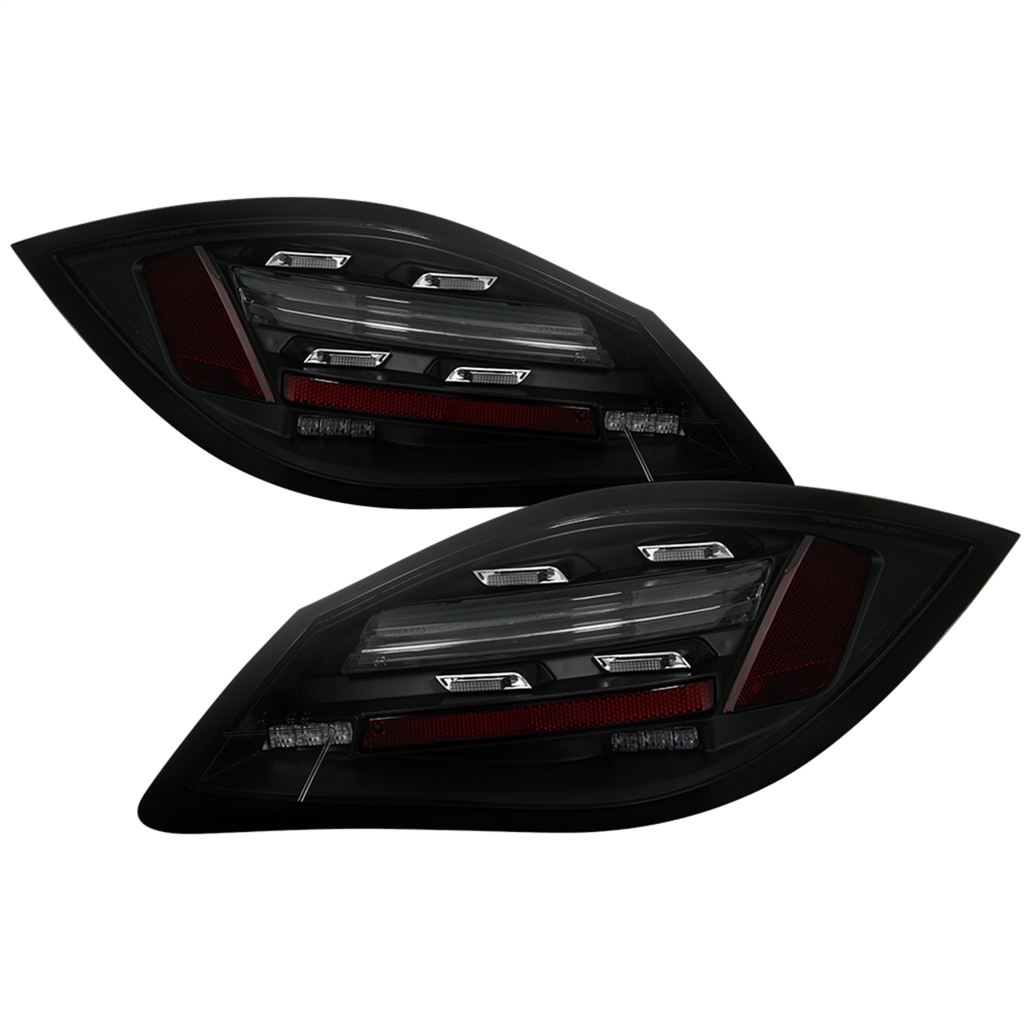 Spyder 5086846 - Porsche 987 Cayman 06-08 / Boxster 09-12 LED Tail Lights - Sequential Signal - Smoke