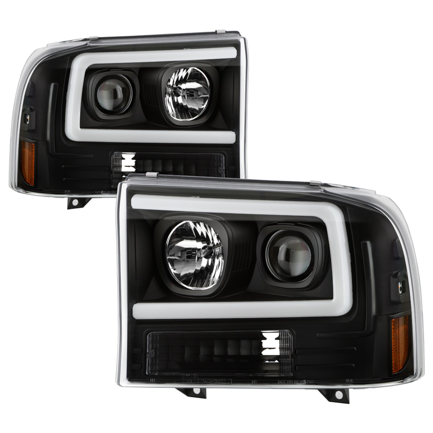 Spyder 5088062 - Ford F-250 99-04/Excursion 00-04 1 Piece LED Headlights - Black PRO-YD-FF25099V2PL-BK Spyder 5088062 - Ford F-250 99-04/Excursion 00-04 1 Piece LED Headlights - Black PRO-YD-FF25099V2PL-BK