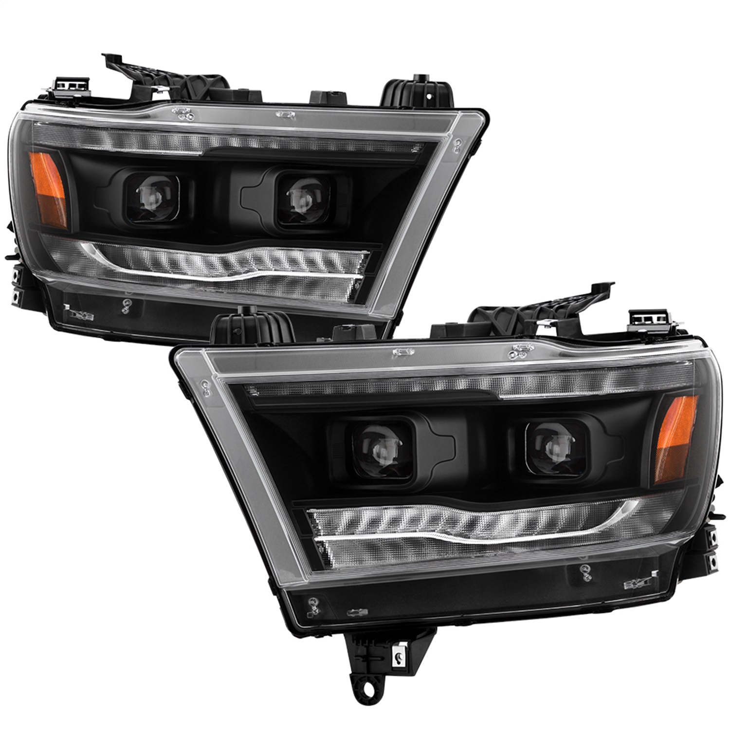 Spyder 5087645 - Dodge Ram 19-20 High-power LED Module - Black (PRO-YD-DR19HALAP-SEQ-BK) Spyder 5087645 - Dodge Ram 19-20 High-power LED Module - Black (PRO-YD-DR19HALAP-SEQ-BK)