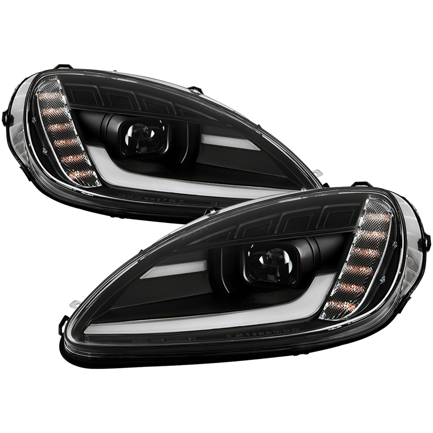 Spyder 5087935 - Signature Series 05-13 Chevrolet Corvette C6 Projector Headlights