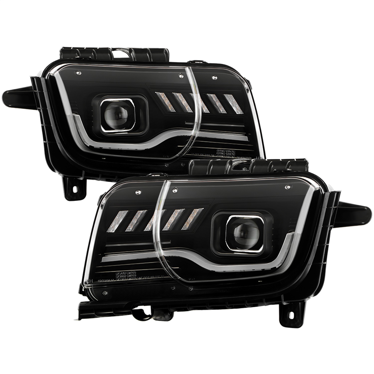 Spyder 5088536 - Chevy Camaro 10-13 High-Power LED Module - Black (PRO-YD-CCAM2010AP-SEQ-BK)