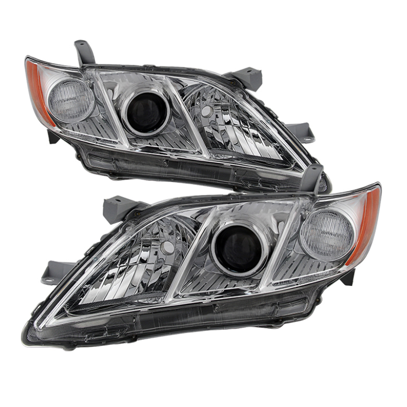 Spyder 9029769 - Xtune Toyota Camry 07-09 OEM Style Headlights Chrome HD-JH-TCAM07-AM-C
